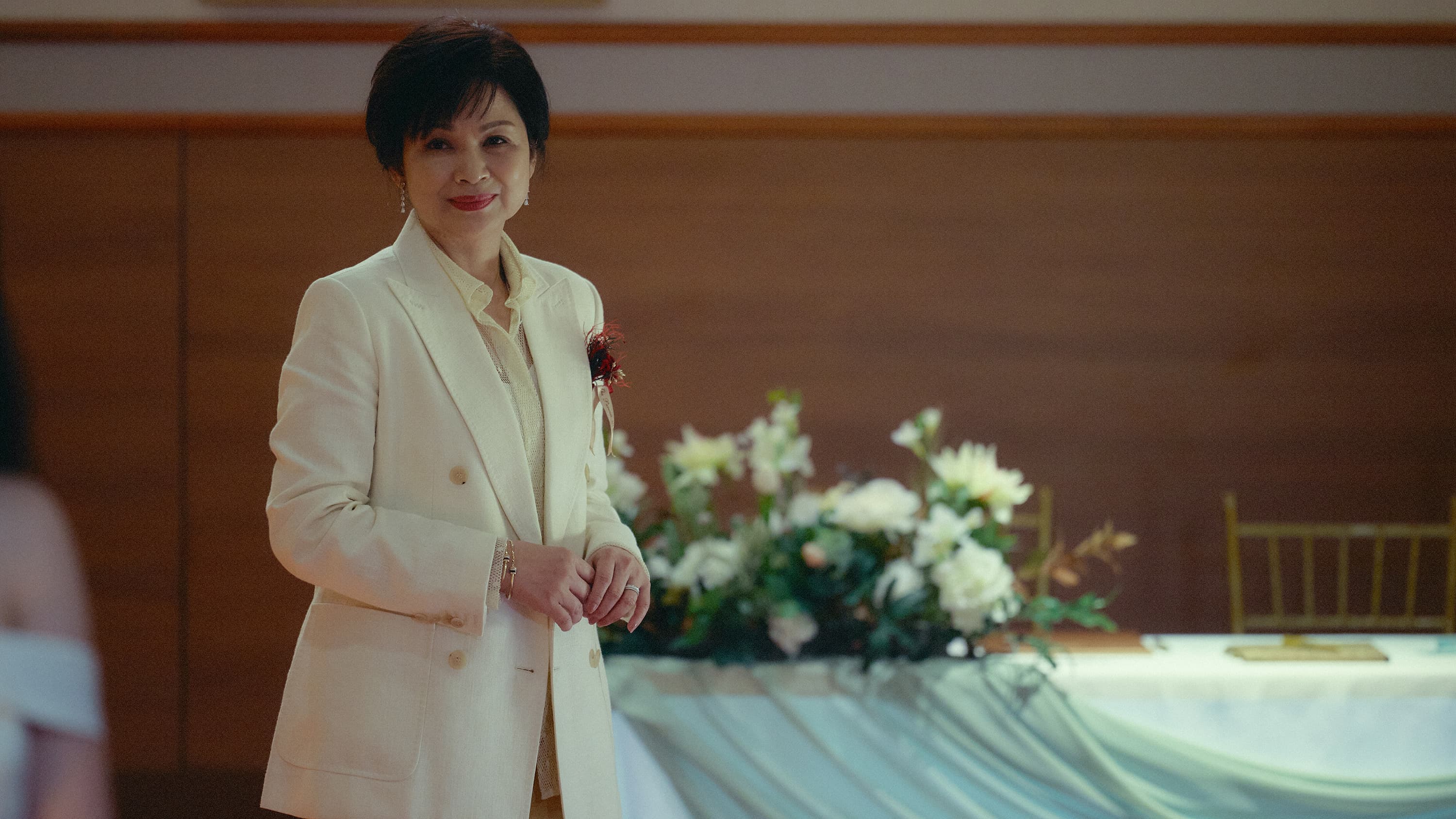 金馬影后楊貴媚在《雙囍》飾演新郎母親,深受故事觸動。(水花電影提供)