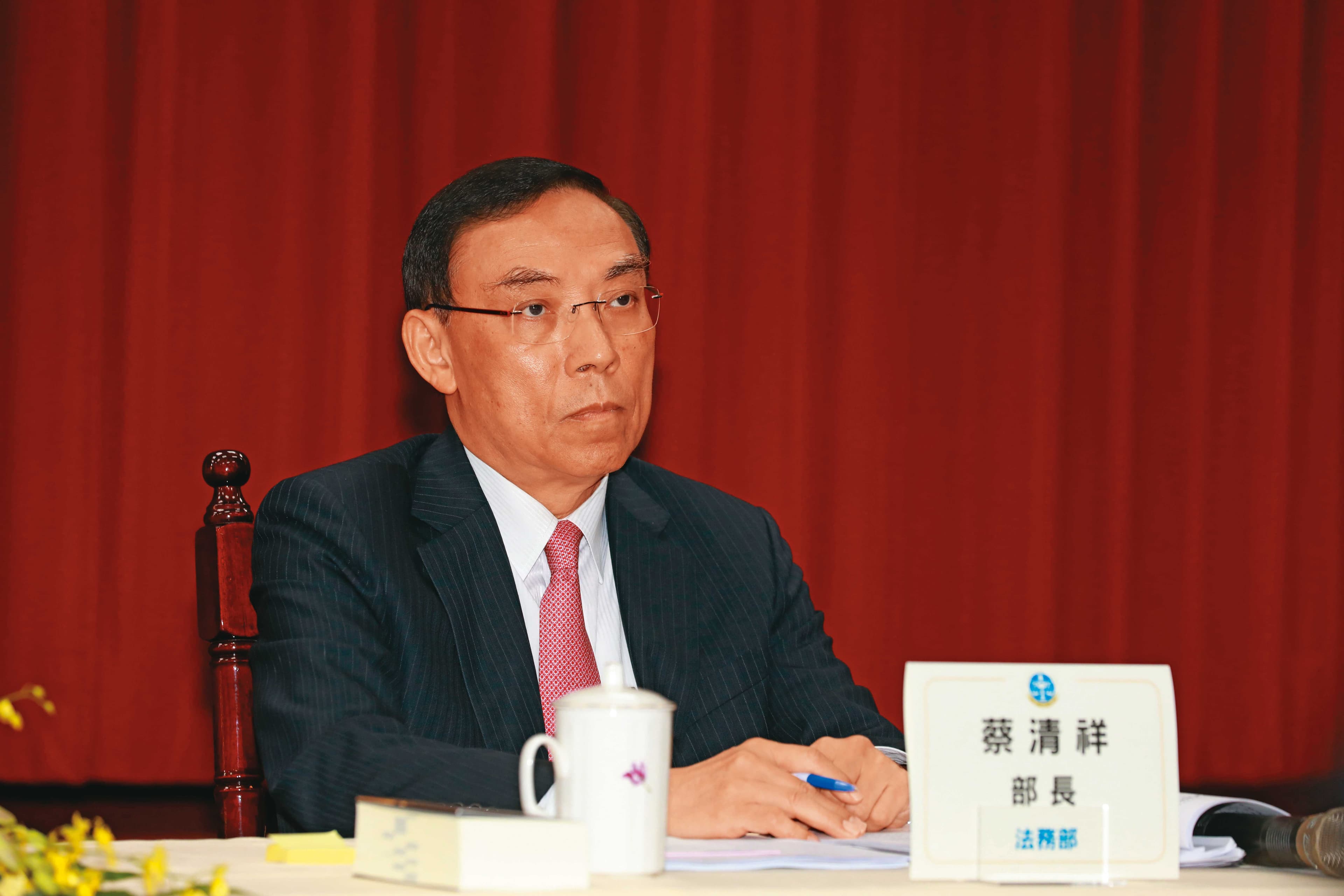 法務部發現吳哲銘遭縱放假釋後,部長蔡清祥下令全面清查。