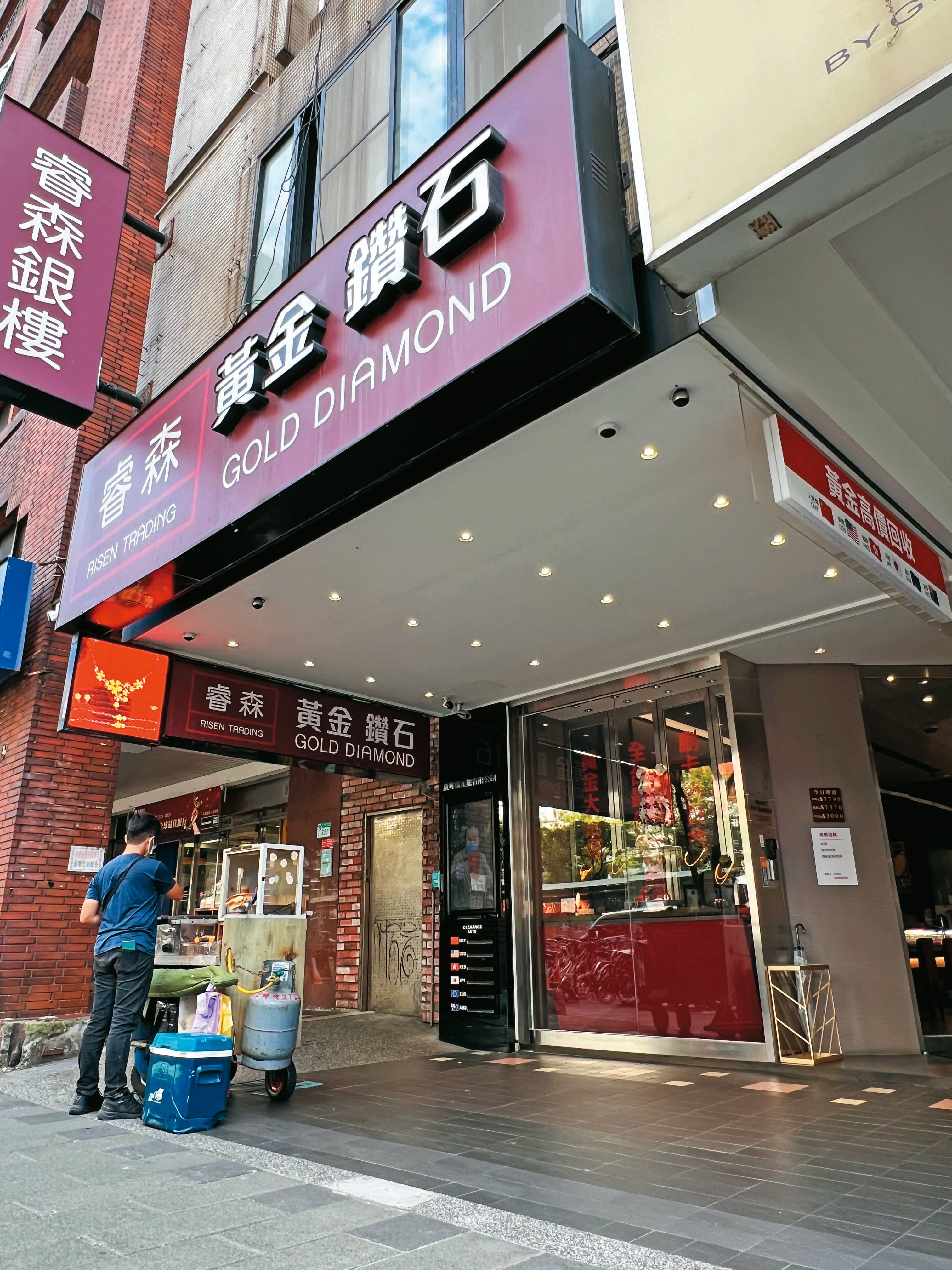 睿森銀樓捲入百億洗錢及地下匯兌案,曾有人上門刷卡換現金,地下室的招待所與88會館都有不少檢警人員涉足。