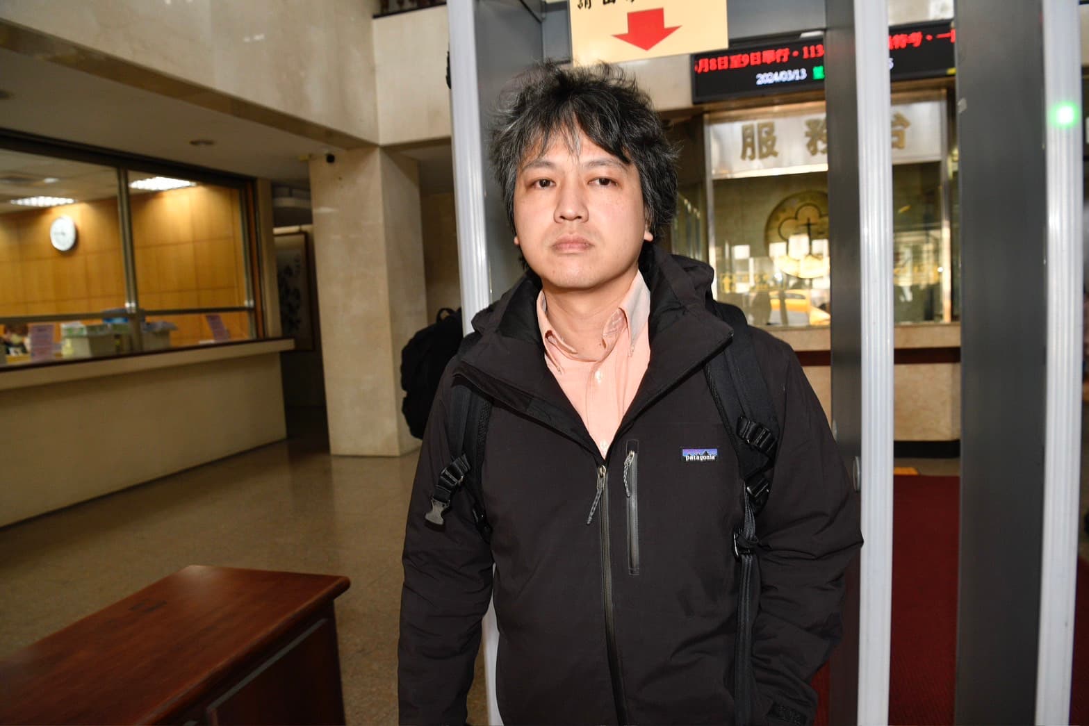 高虹安前辦公室主任陳奐宇今至台北地方法院出庭。