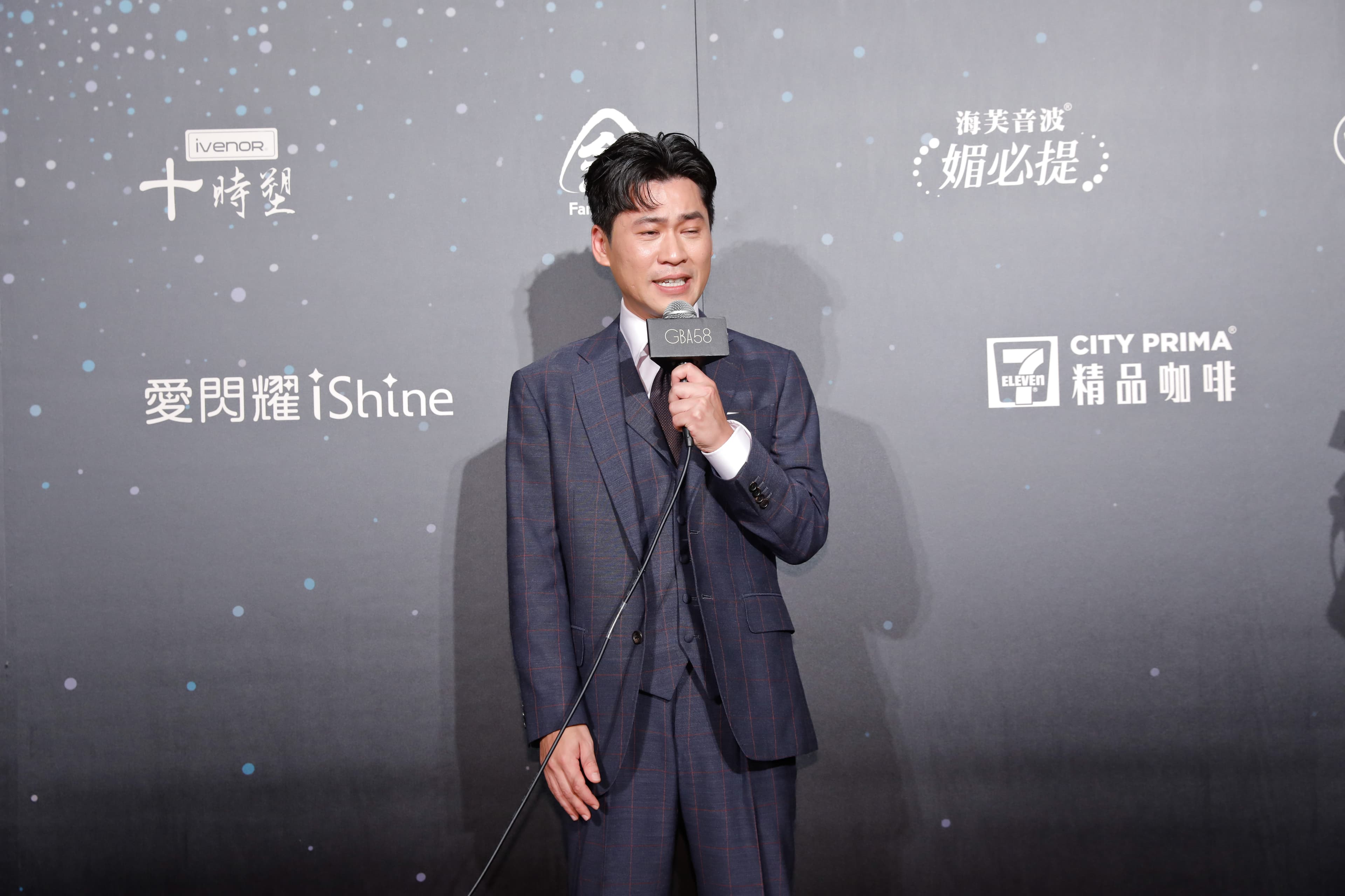 黃迪揚得獎落淚感謝老婆。