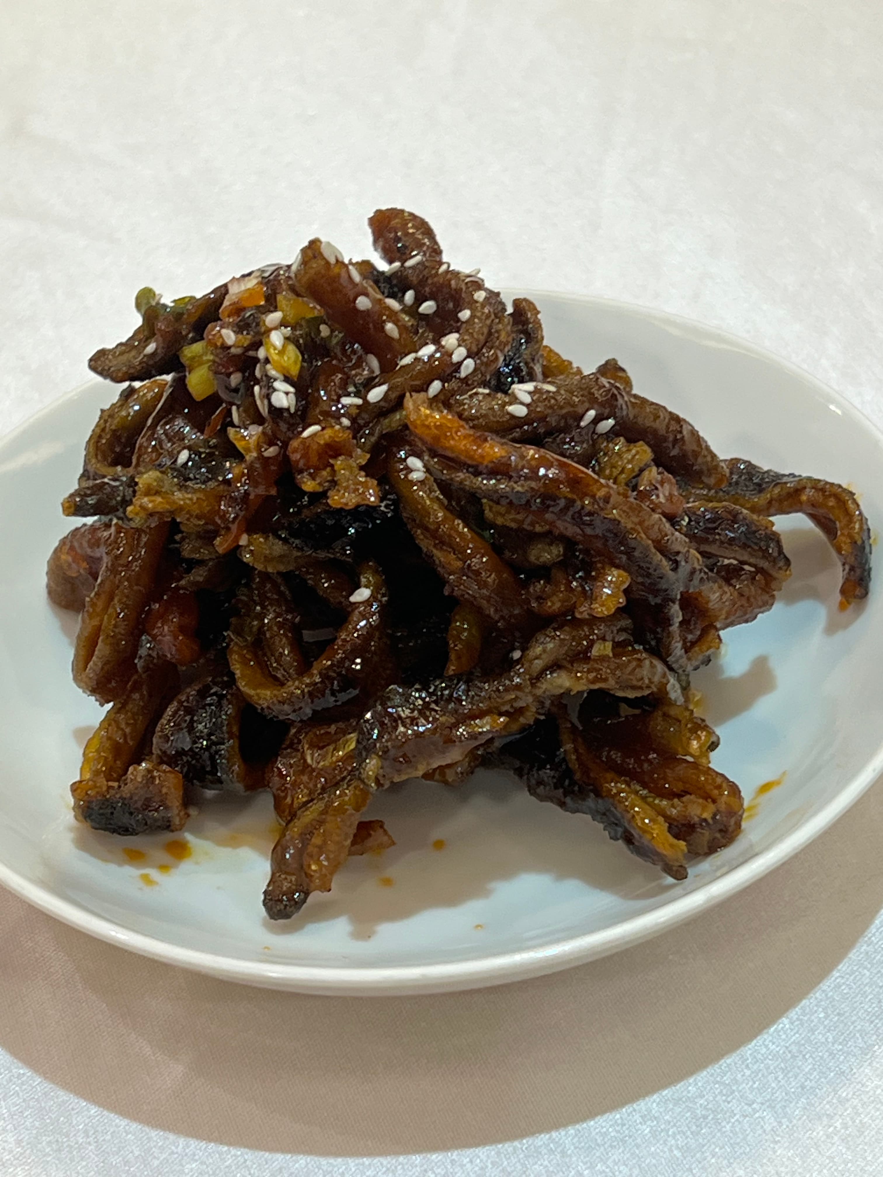 甜脆如糖的「無錫脆鱔」,適合甜口愛好者。