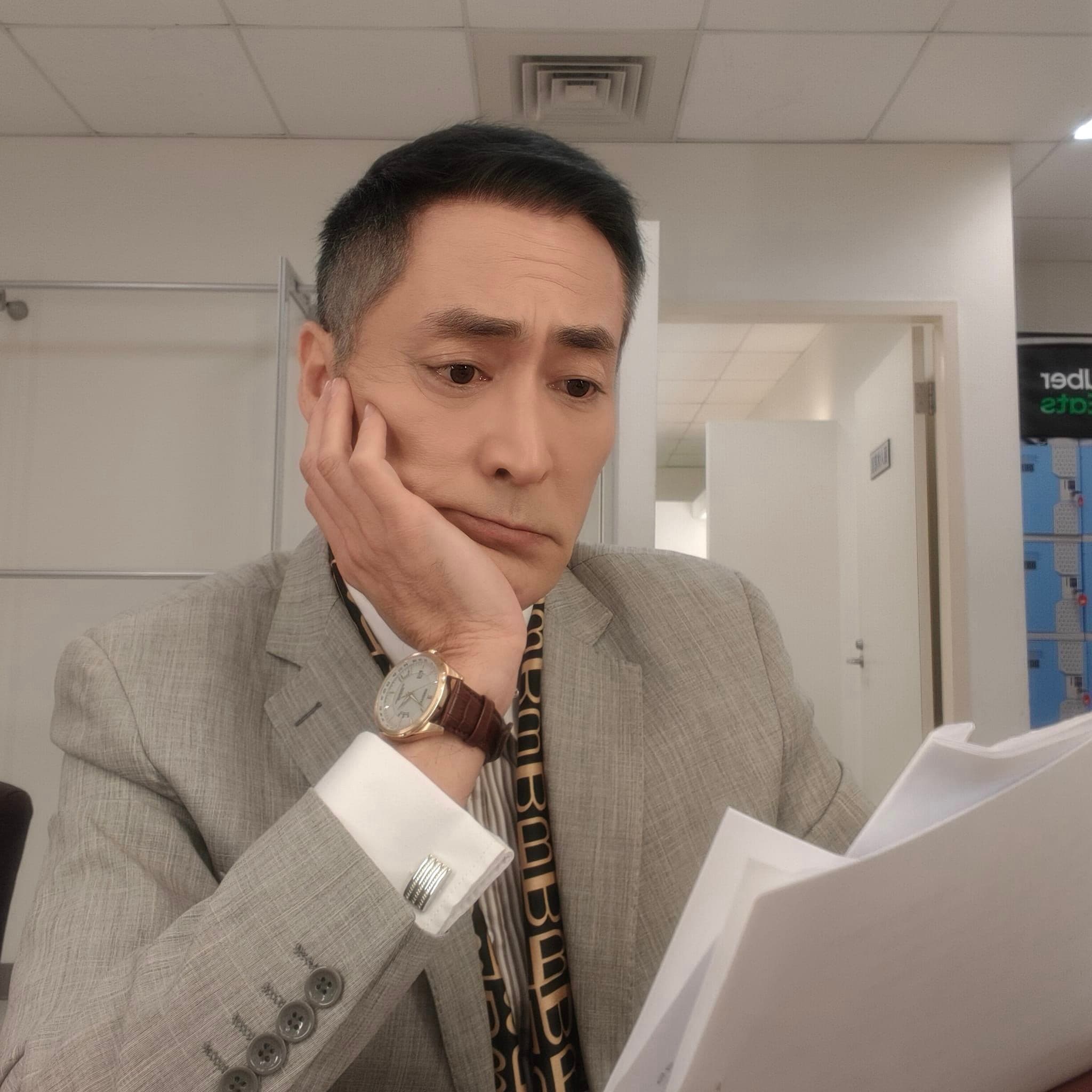 黃建群演反派已經習慣。(翻攝自臉書)