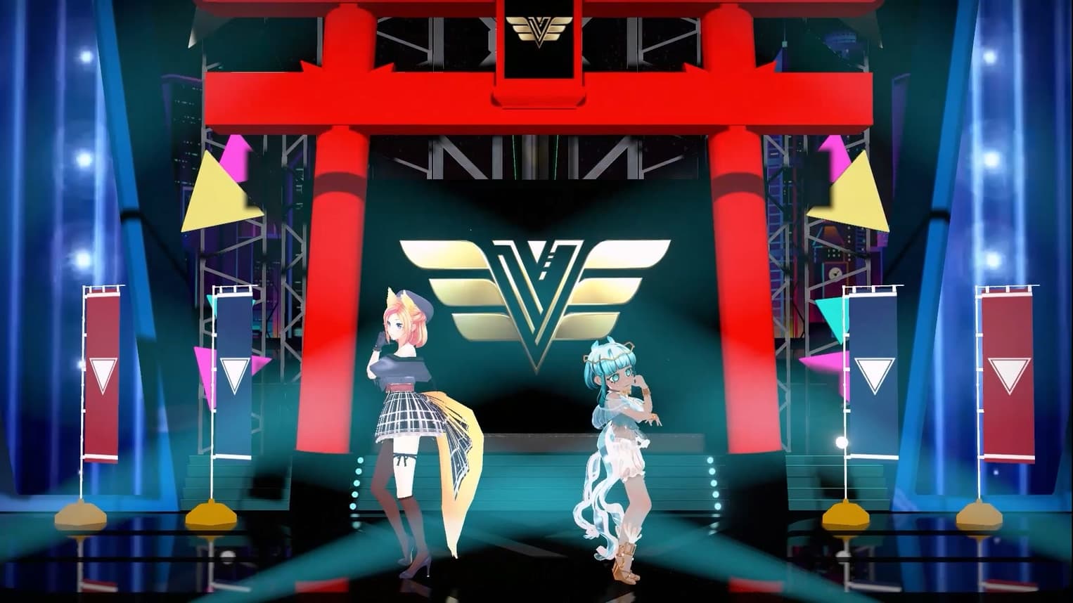 金V獎活動主題曲「SHOW ME」由，由典禮主持人海月粼粼和KITSUNEKON演唱。（公視提供）