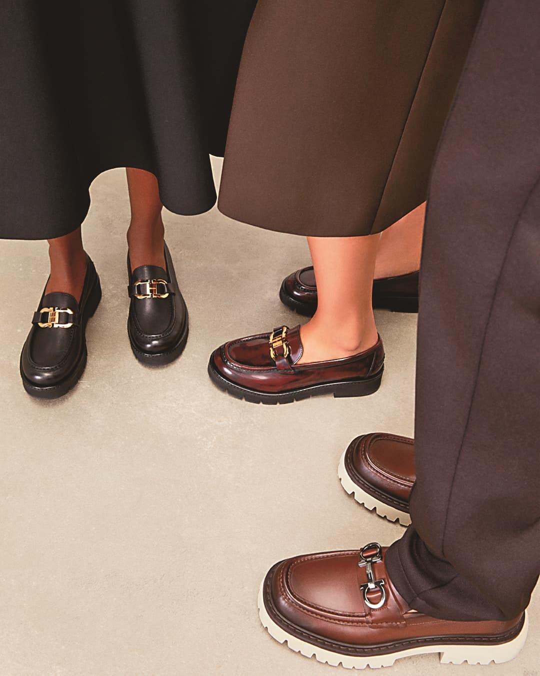 FERRAGAMO今年秋冬推出樂福鞋新作。（FERRAGAMO提供）