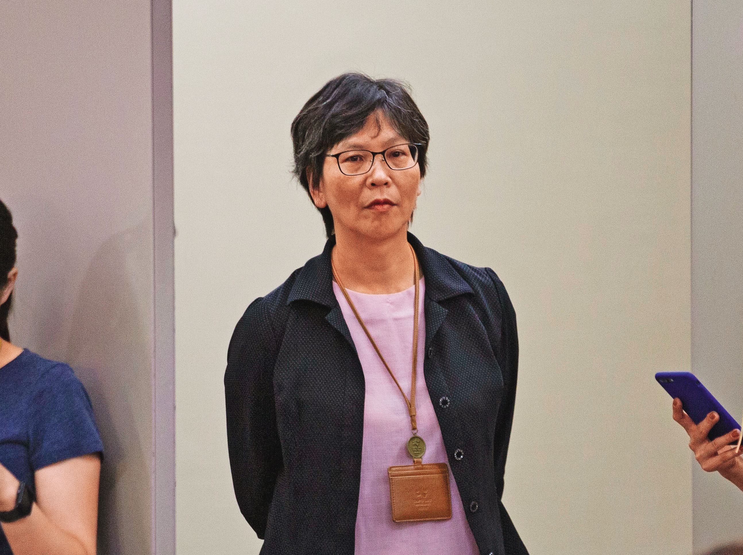 柯文哲的前心腹蔡壁如(圖)也捲入京華城案,沈慶京曾表達願意付她薪水。