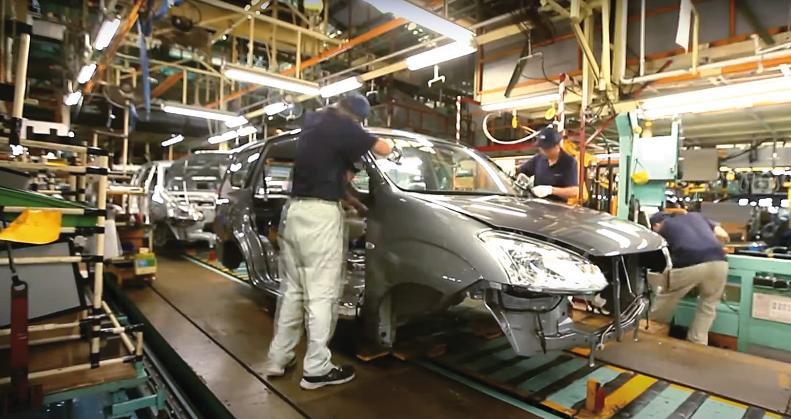 中華車全力趕工衝刺,讓MG國產自製率提前達陣。(翻攝中華車官網)