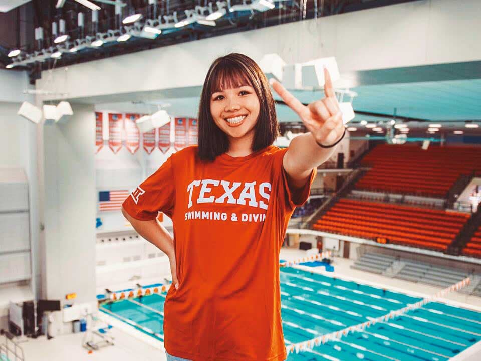 台美混血的泳將韓安齊首度參賽奧運。(翻攝swimswam)