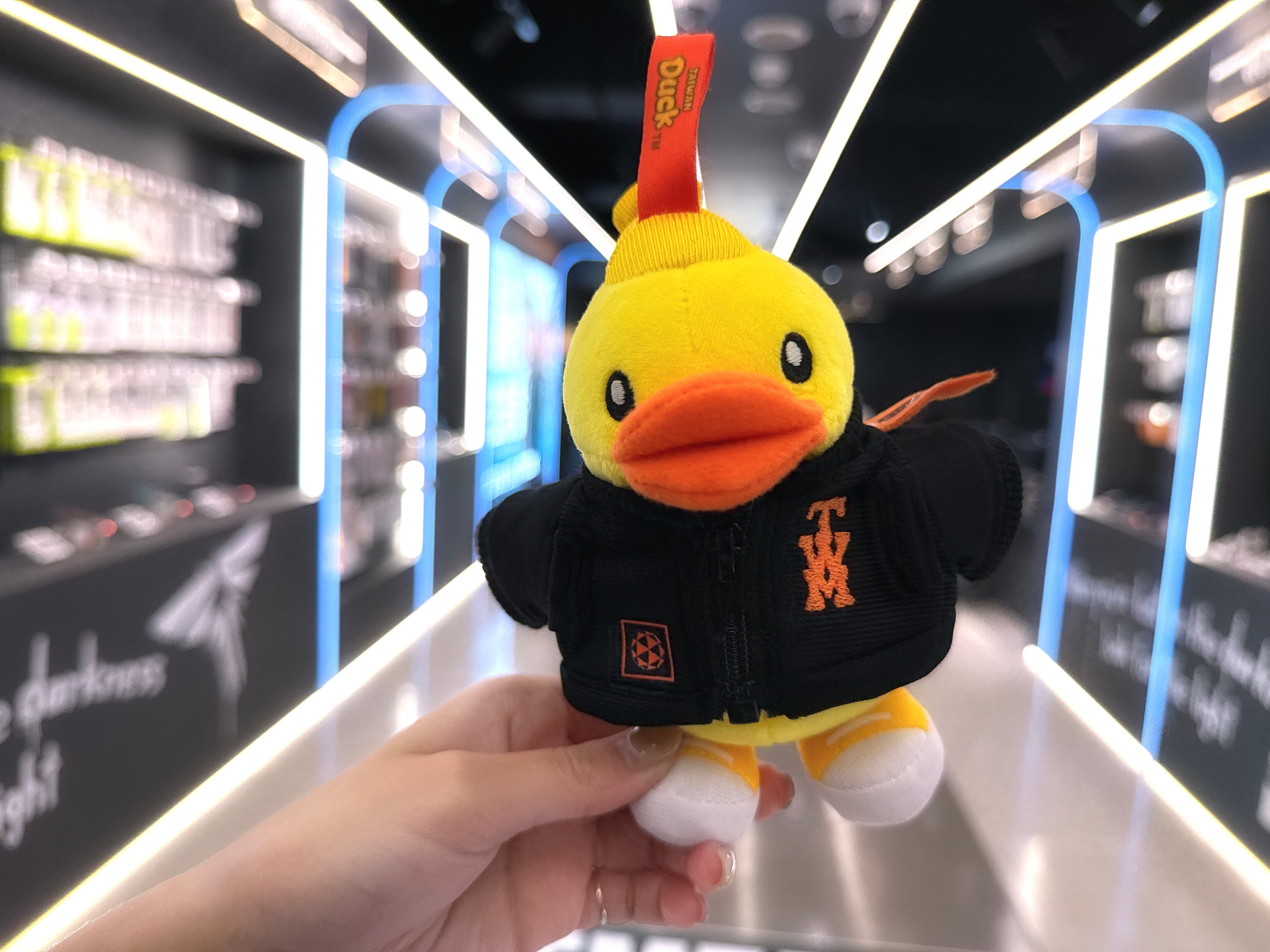 即日起至台灣大哥大申辦「好速成双/加掛」指定專案,加碼贈限量Taiwan Duck 造型絨毛吊飾,讓你帶著它到處去踩點打卡吧!
