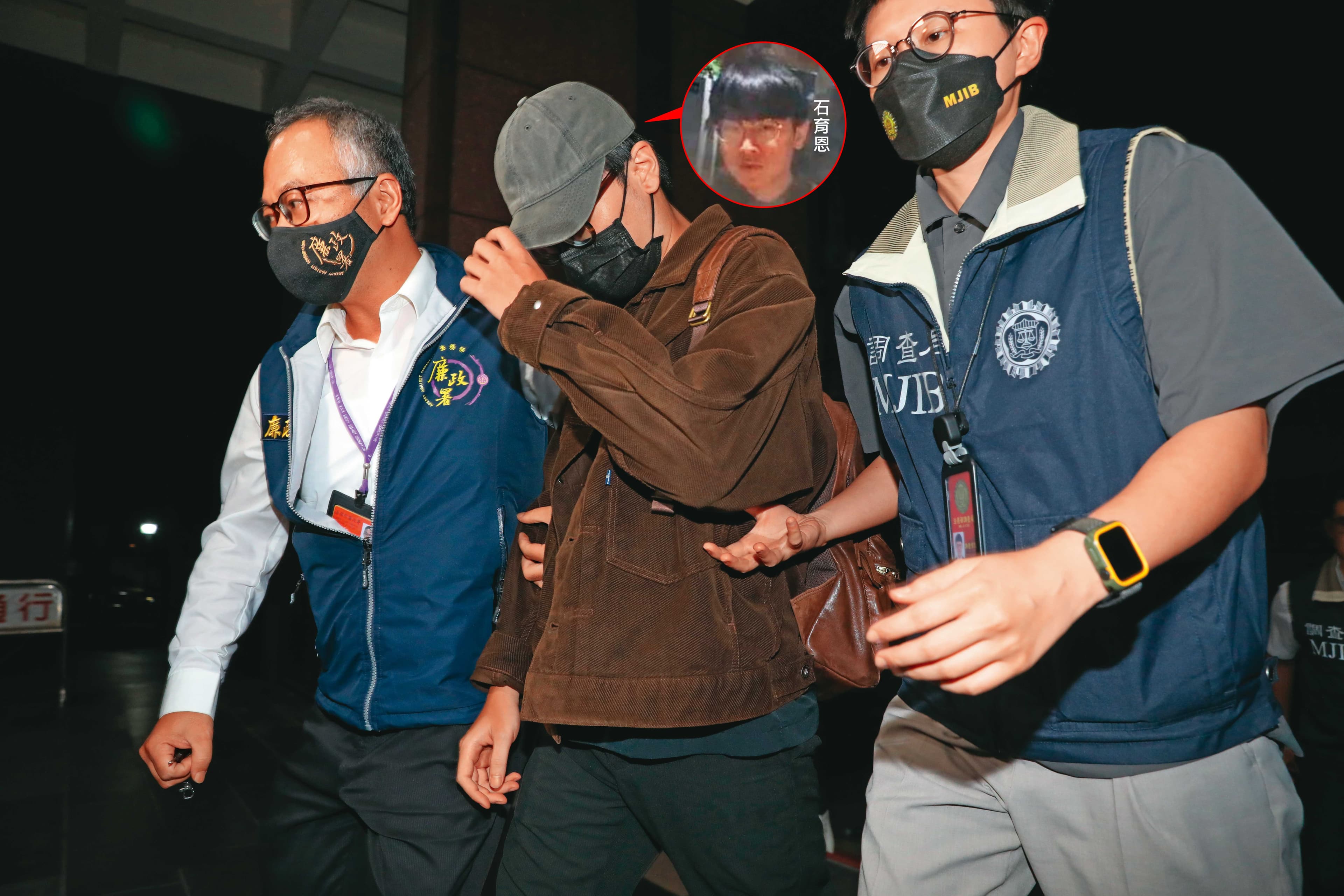 橋頭地院法官石育恩涉替詐騙集團洗錢,到案後以80萬元交保並停職。
