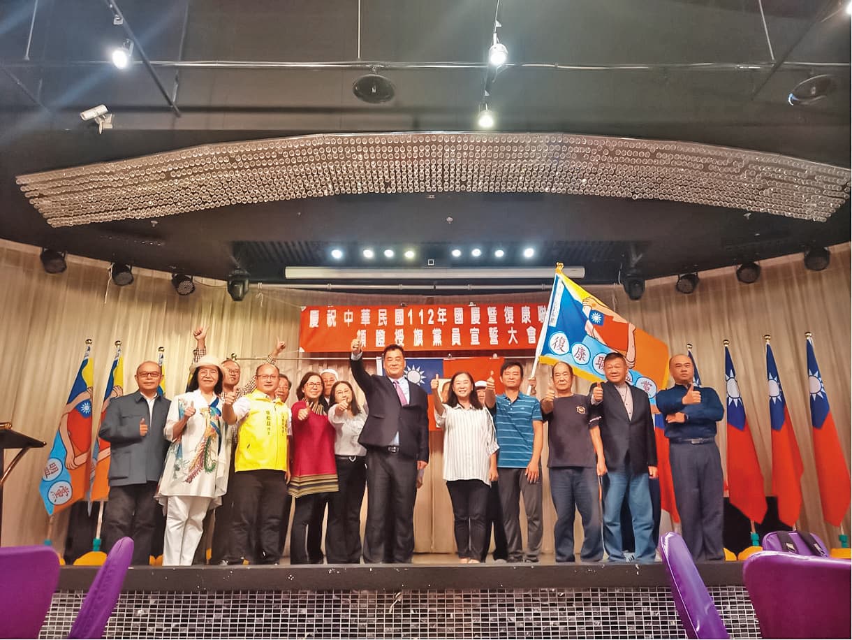 中國透過復康聯盟黨介入台灣民代選舉,企圖拓展影響力。(蔡松益博士競選辦公室提供)