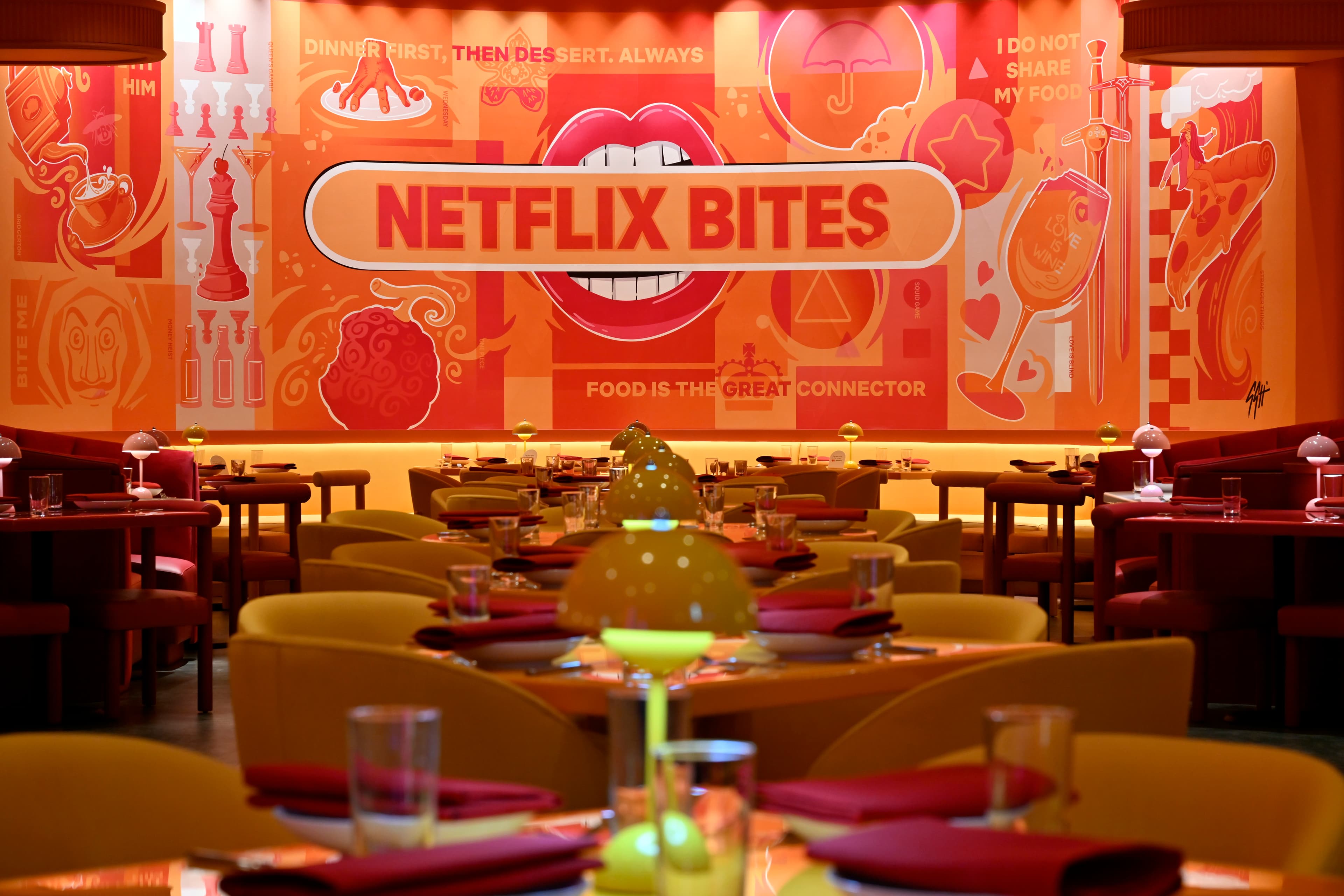 Netflix餐應不需要成為會員就可以享用。(Netflix提供)