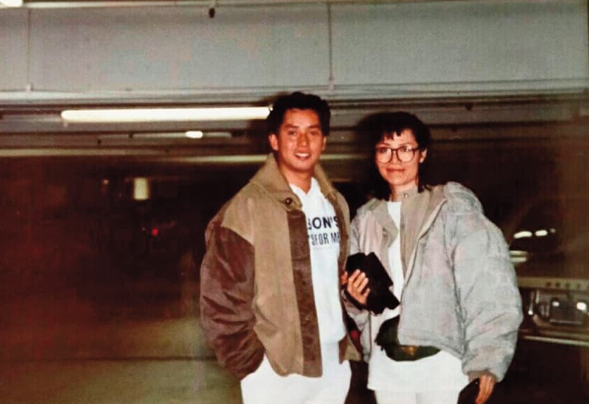 楊潔薇因為譚詠麟另與女粉非婚生子,心死潛心向佛。