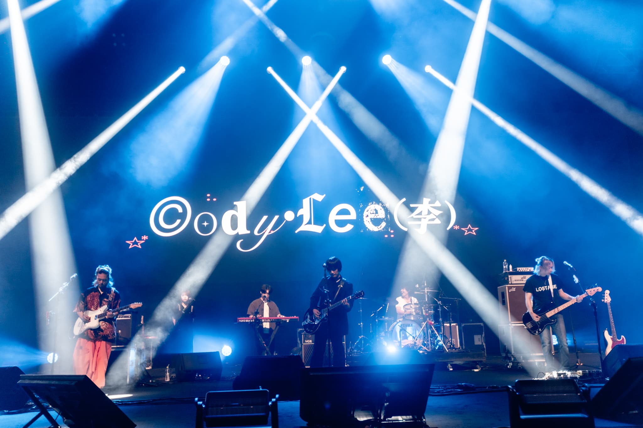 日本樂團Cody・Lee（李）的表演讓樂迷們聽得超過癮。（北流提供）
