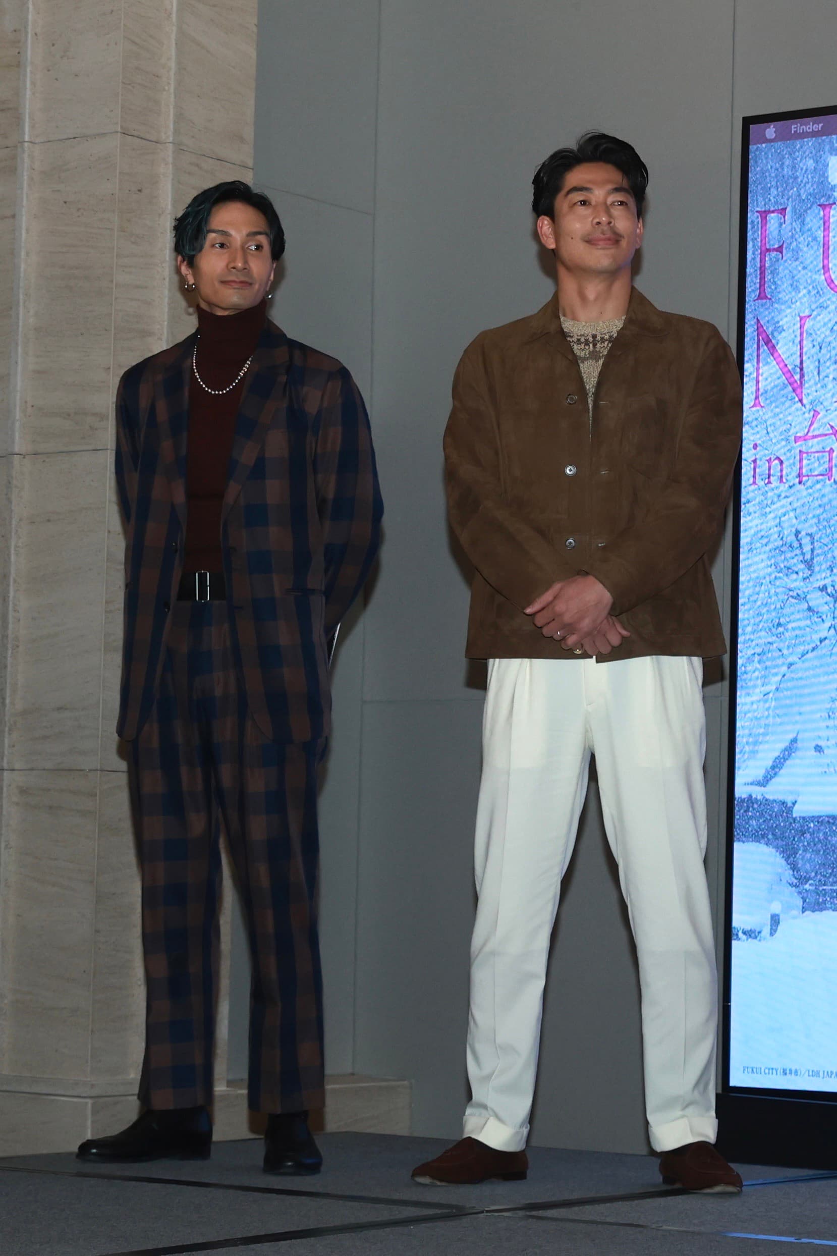 Akira(右)與橘Kenchi都有關心世界棒球12強賽事。
