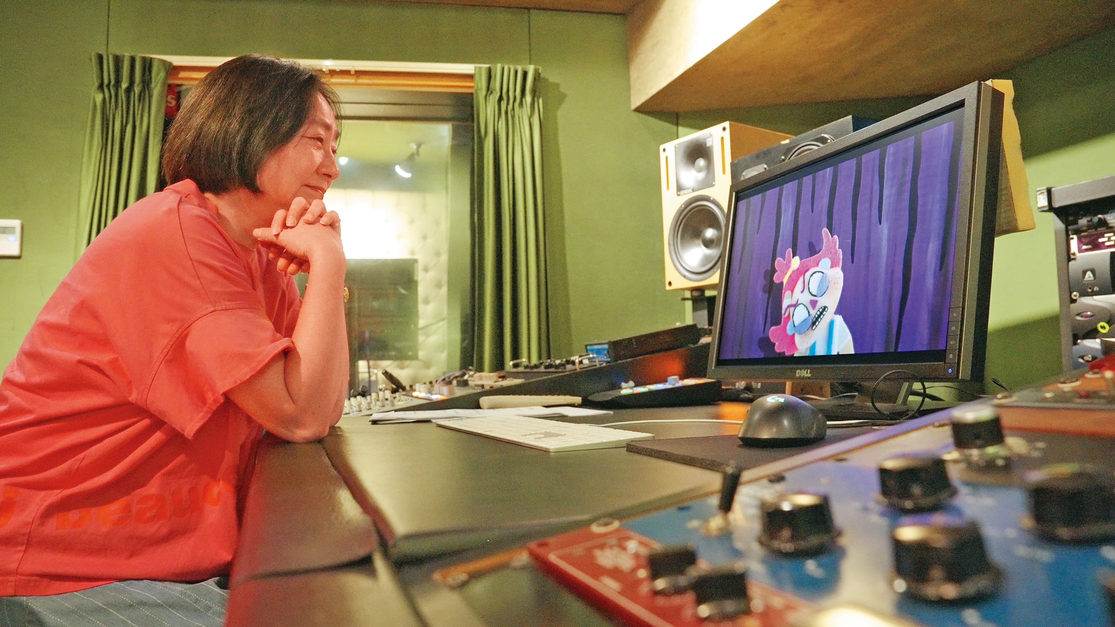 「派媽」楊麗音透過聲音傳達為人母的心情，是業界公認人選。（小公視提供）