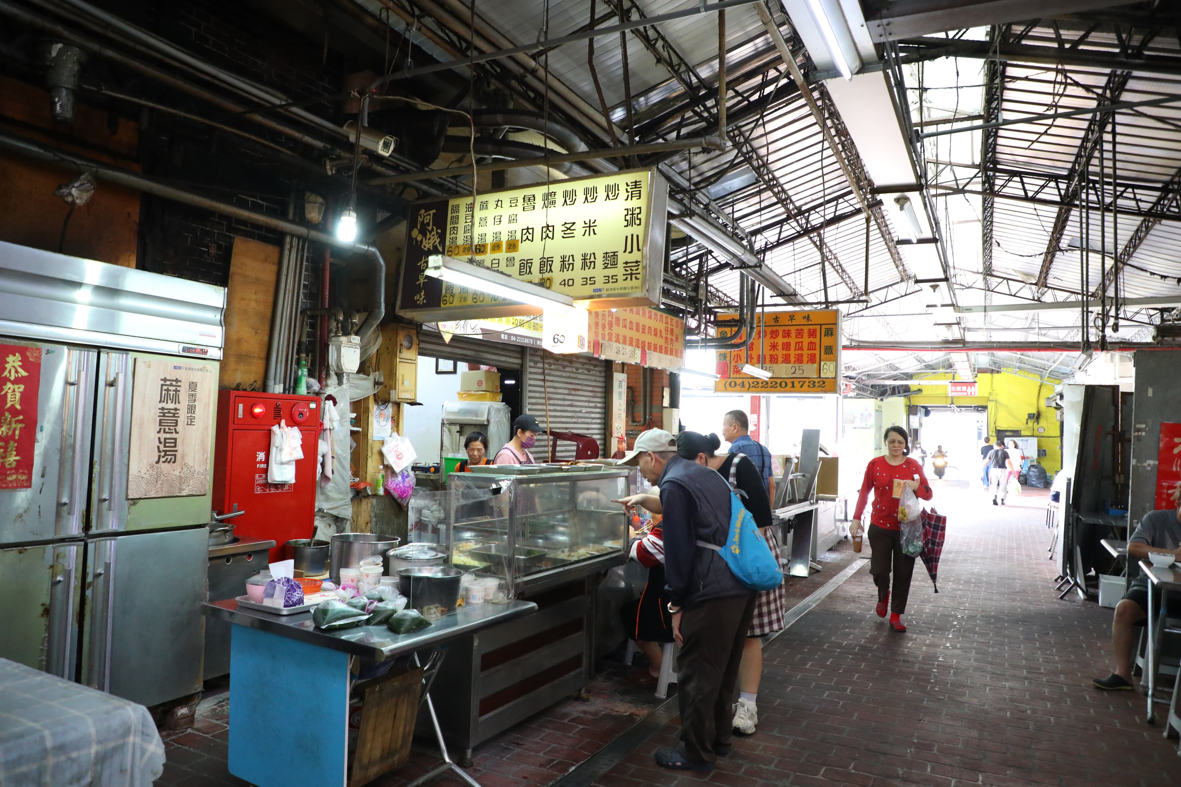 「阿娥古早味」就開在第二市場內的武德宮前方,非常好找。