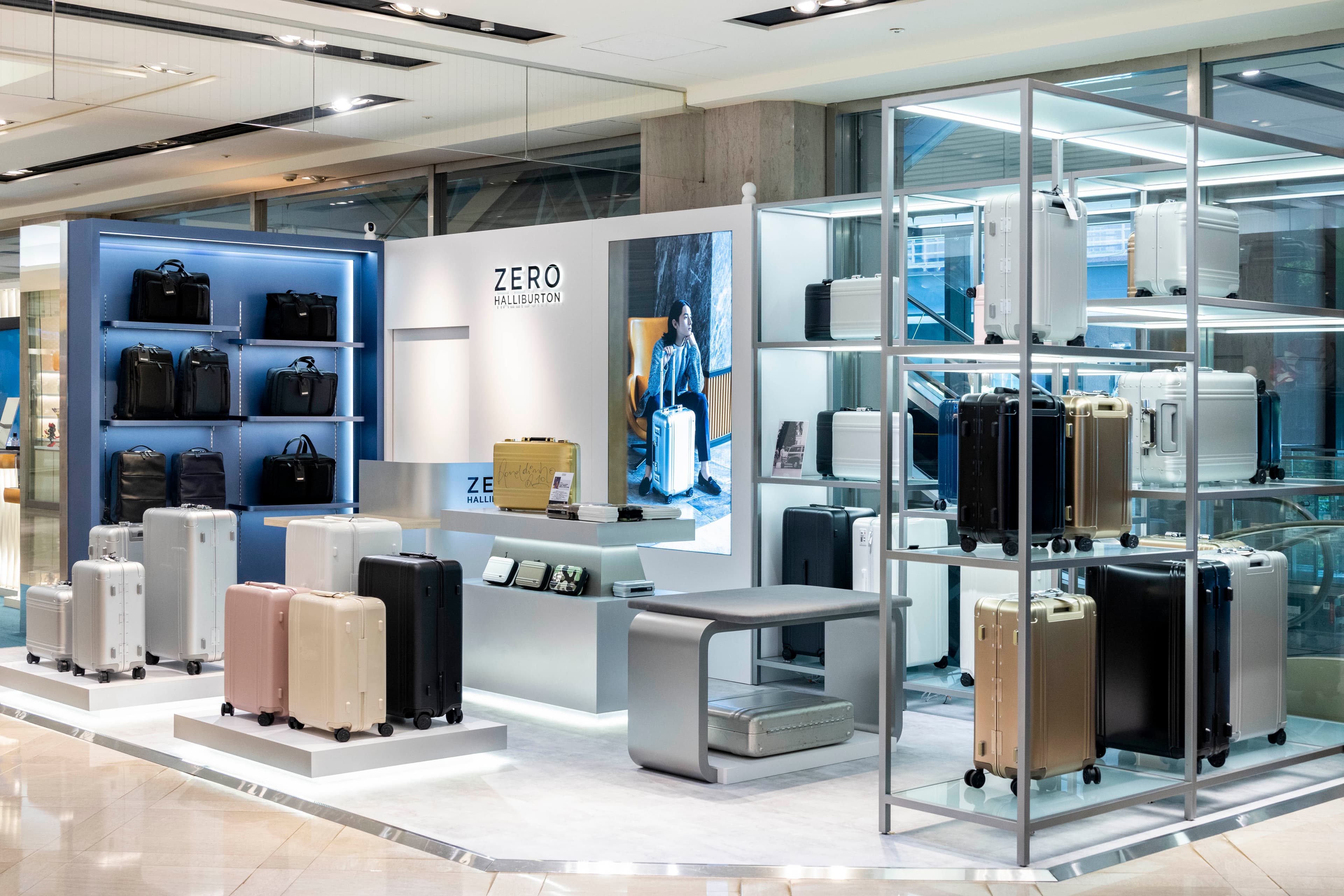 Zero Halliburton已於信義A9概念店登場。(琺鈉生活提供)