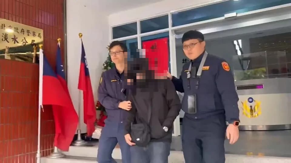 嚴男肇事後不僅沒有自首,反而搭乘計程車直奔桃園國際機場企圖出境潛逃。(翻攝畫面)
