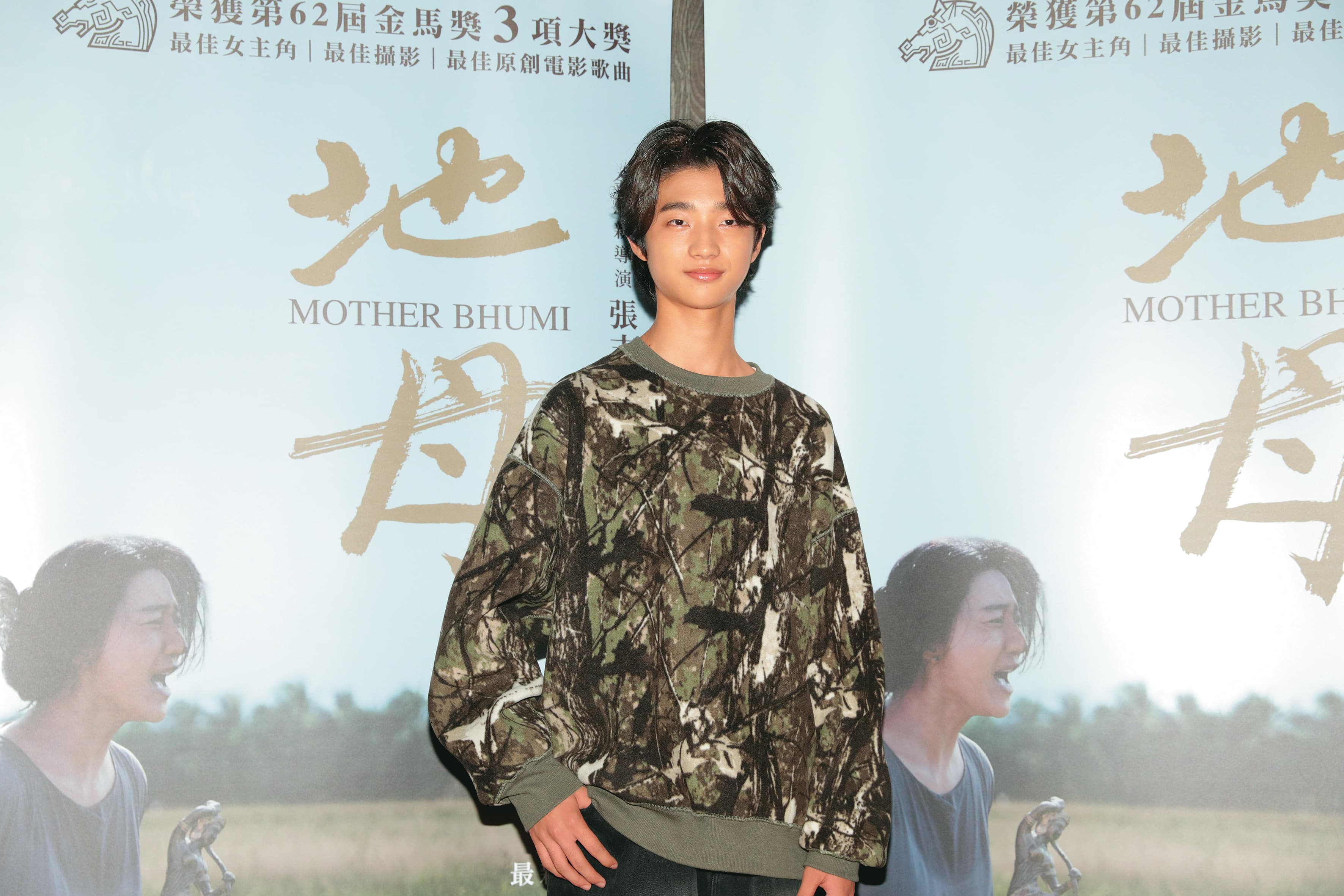 白潤音這雙勾人的單眼皮，把日系美少男的氛圍感拉滿。