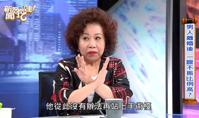 黃越綏節目中討論街友背後的辛酸際遇。(翻攝YT頻道新聞挖挖哇)