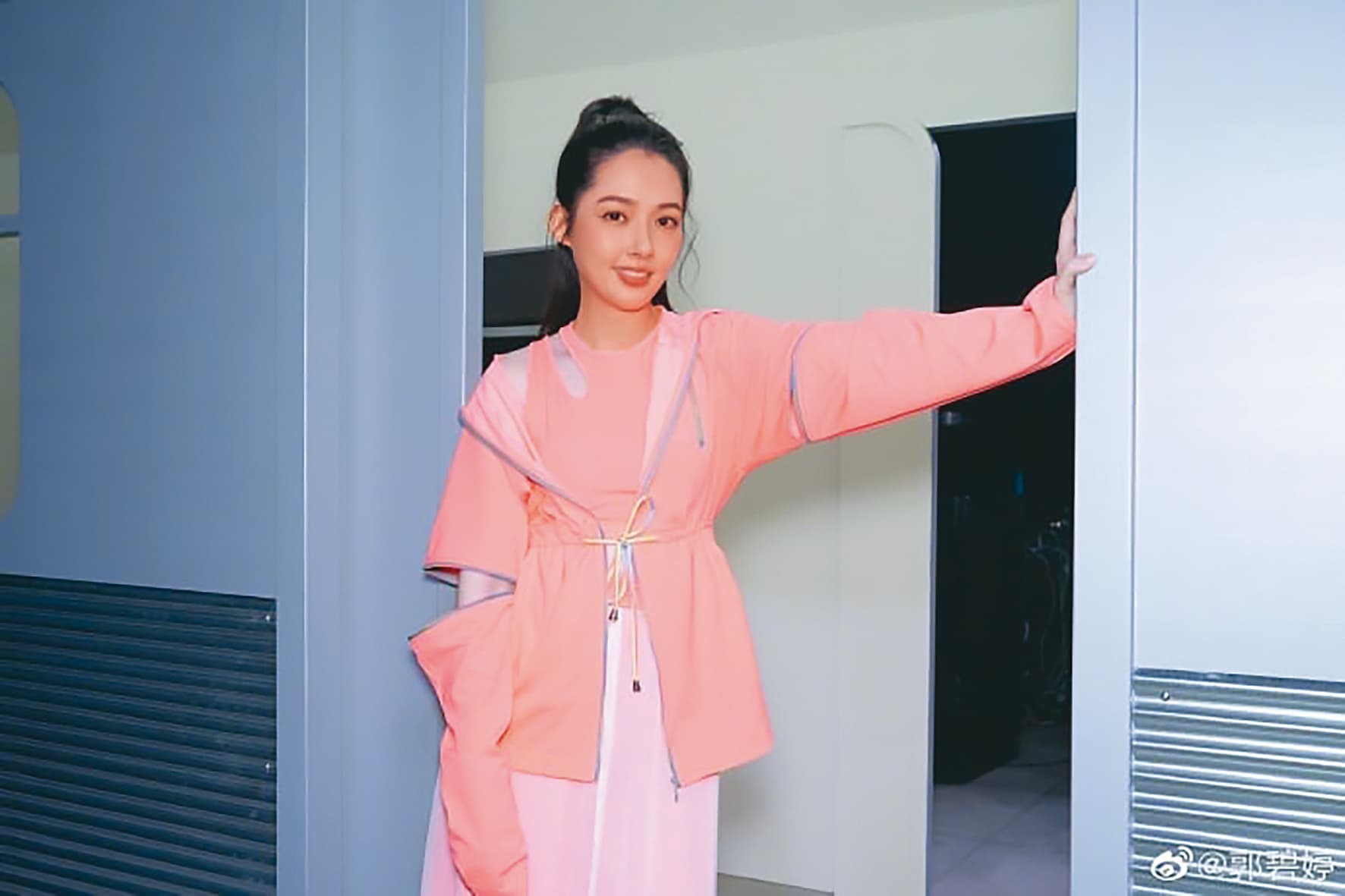 郭碧婷婚後屢傳婚變，但公婆一路以來都發聲力挺媳婦。（翻攝自郭碧婷微博）
