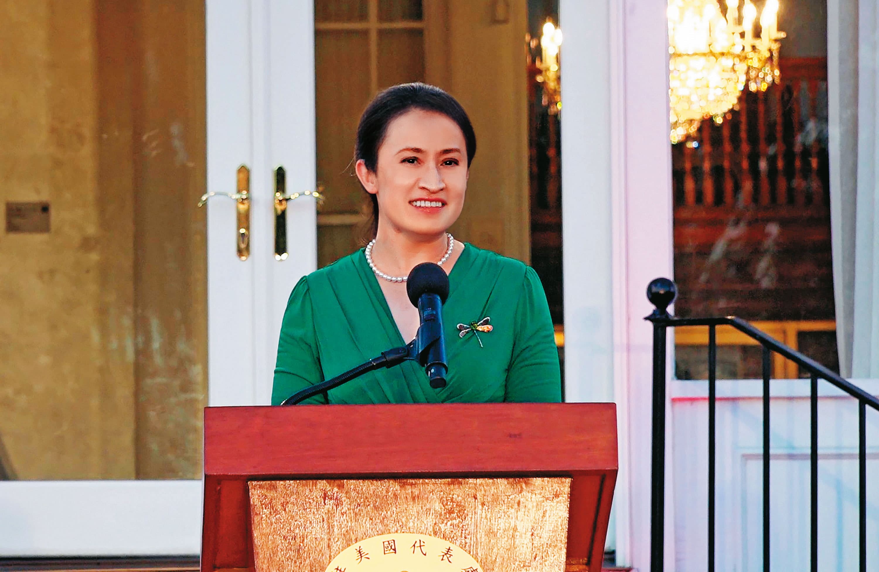 蕭美琴將於APEC結束後返國投入選戰。(中央社)