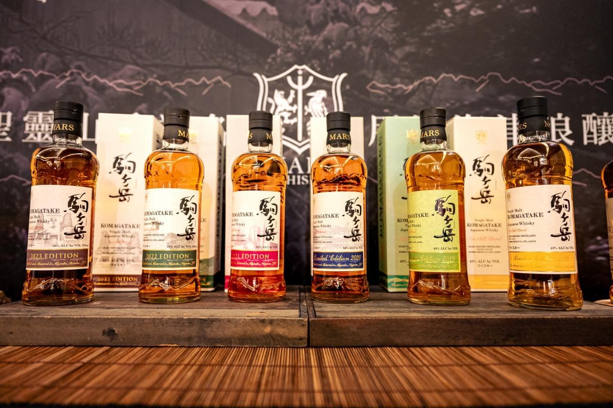 日本威士忌後起之秀「本坊酒造」集團旗下威士忌品牌MARS Whisky，發表「駒之岳」2023年限定版。
