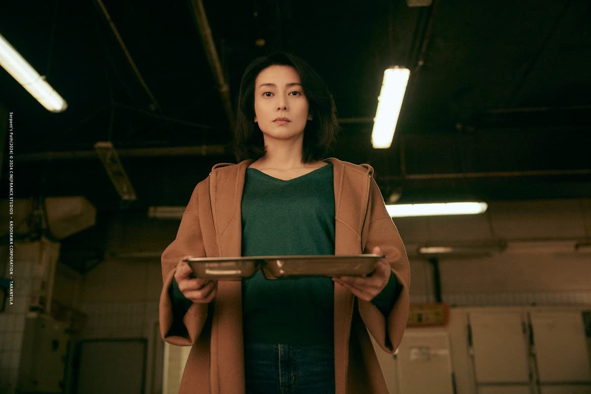 《蛇之道2024》由柴崎幸主演，是黑澤清再次挑戰拍攝法語電影 。（高雄電影節提供）
