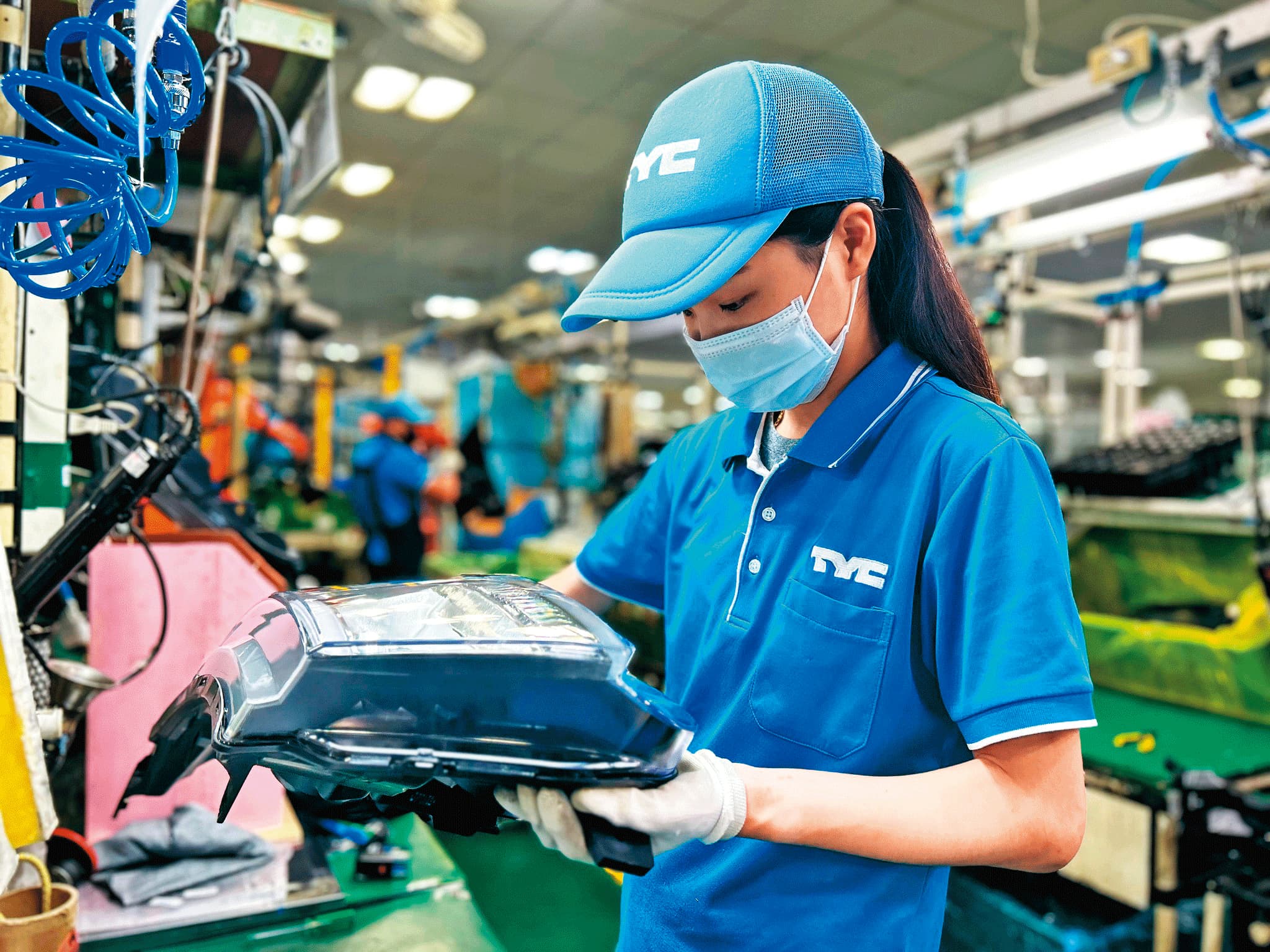 吳俊億家族以製造車燈起家，大億主攻日系品牌，堤維西負責歐美品牌。（翻攝自堤維西臉書）