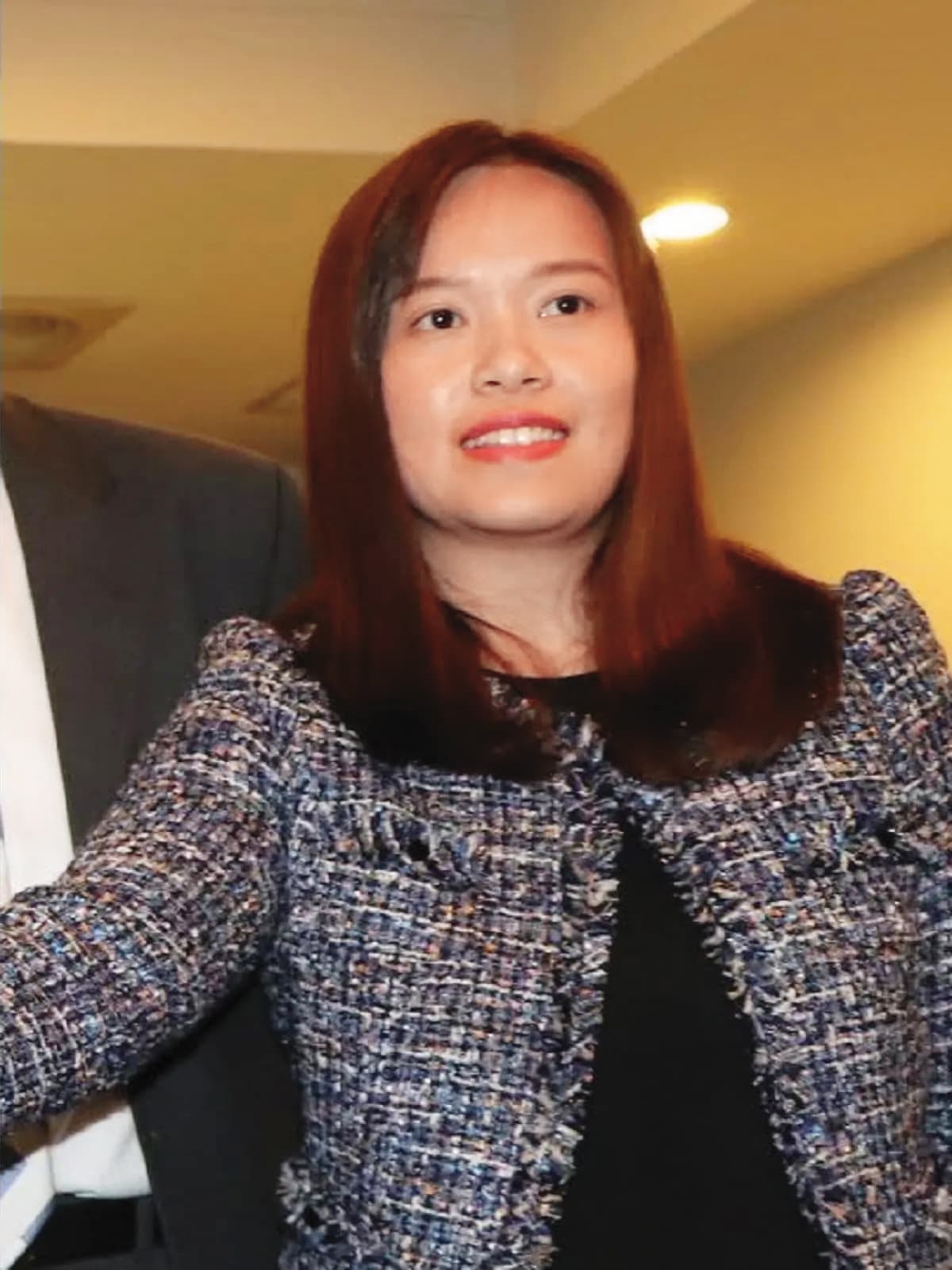 從盧秀燕當立委擔任其助理,一直到盧當了快8年的市長,市府參議顏迺倫(圖)備受盧肯定。(翻攝畫面)