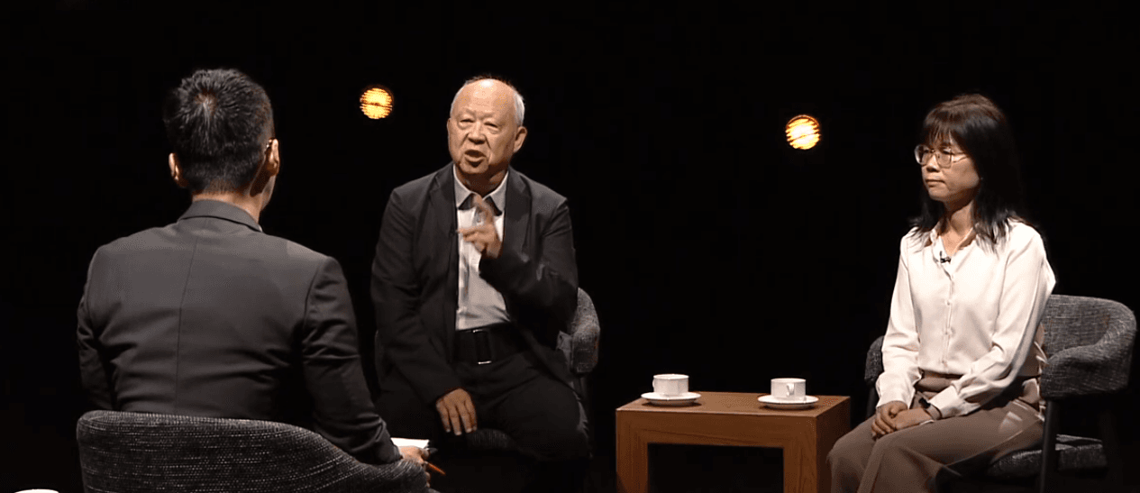 《你好,我是誰2》映後特輯邀請劇中的原型人物曹汶龍醫師與施慧玲教授分享。(大愛提供)