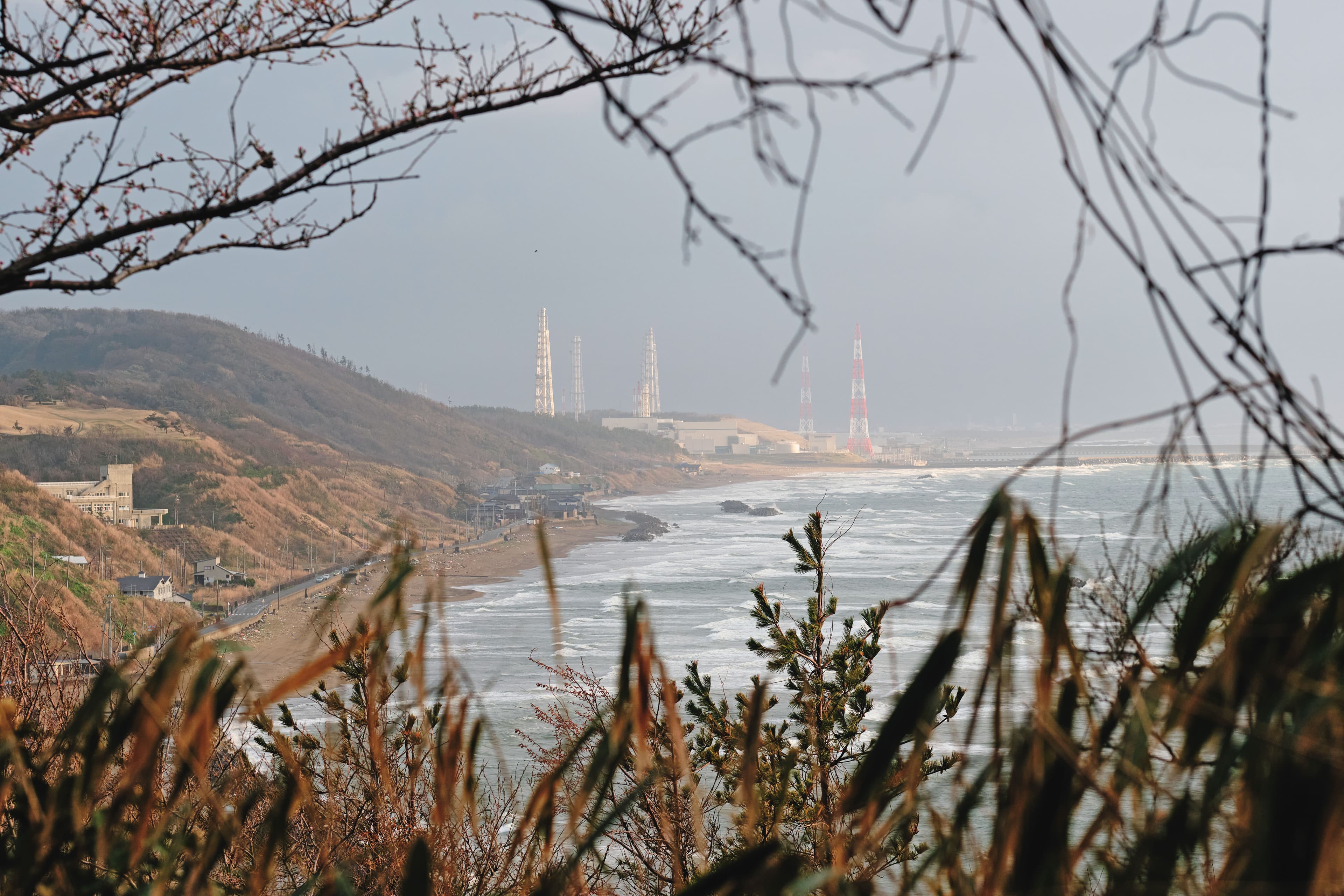 柏崎刈羽核電廠位於新潟縣南邊海岸,電廠裝置容量比台灣3座核電廠加起來還大。