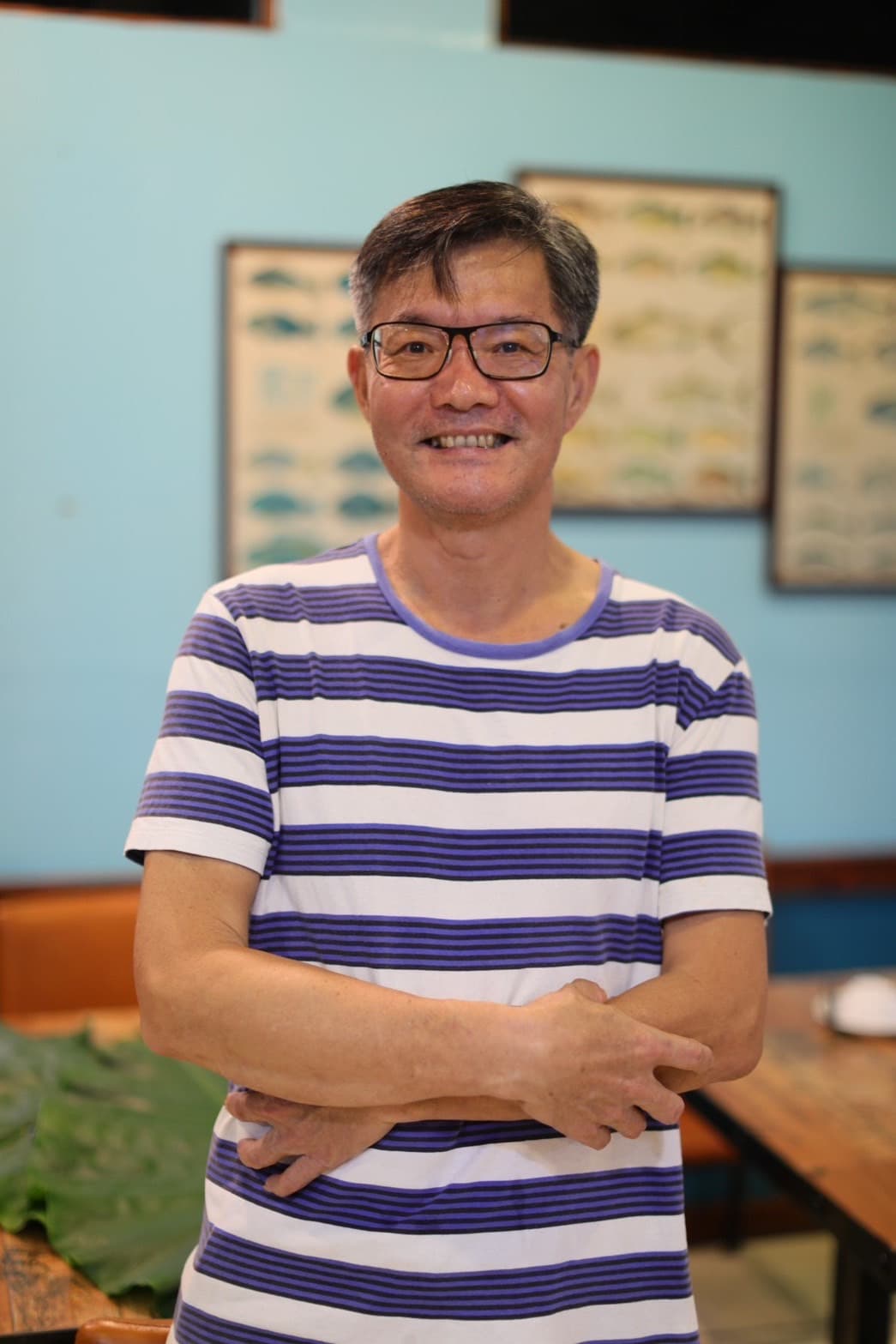 老闆鄭英明過去在台灣同樣從事餐飲業,如今在帛琉將台味結合在地食材打造出美味料理。