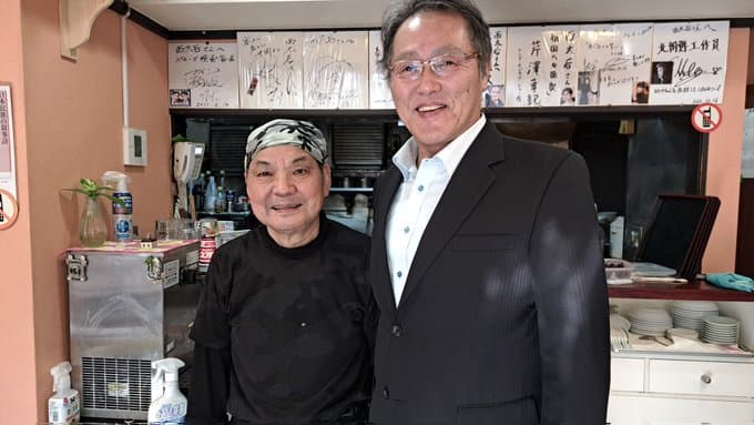 日本議員松丸誠來聲援店家。(翻自X平台)
