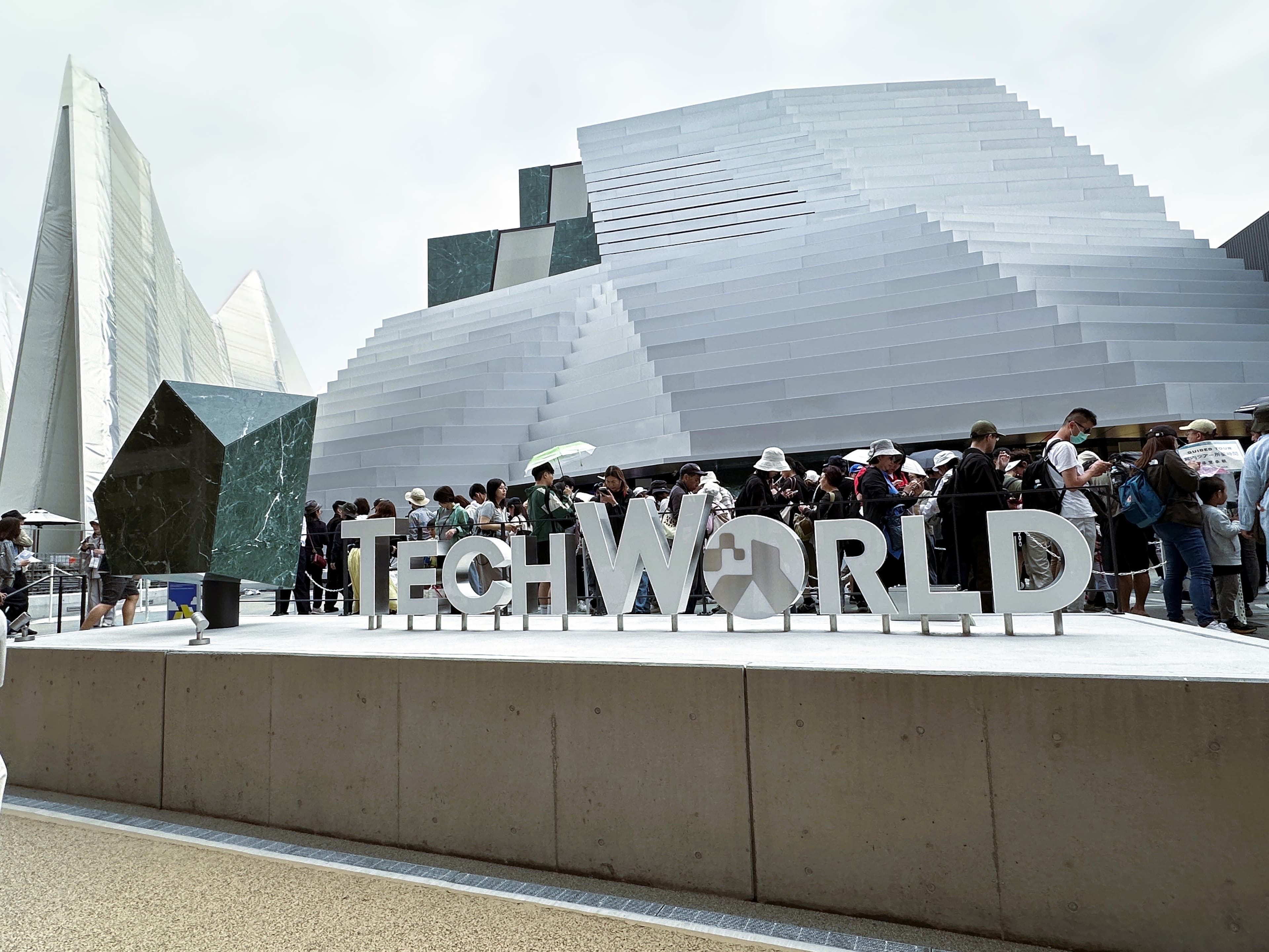 大阪萬博的「台灣館」TECH WORLD將移回嘉義做最後展出。(陳凱俊攝)