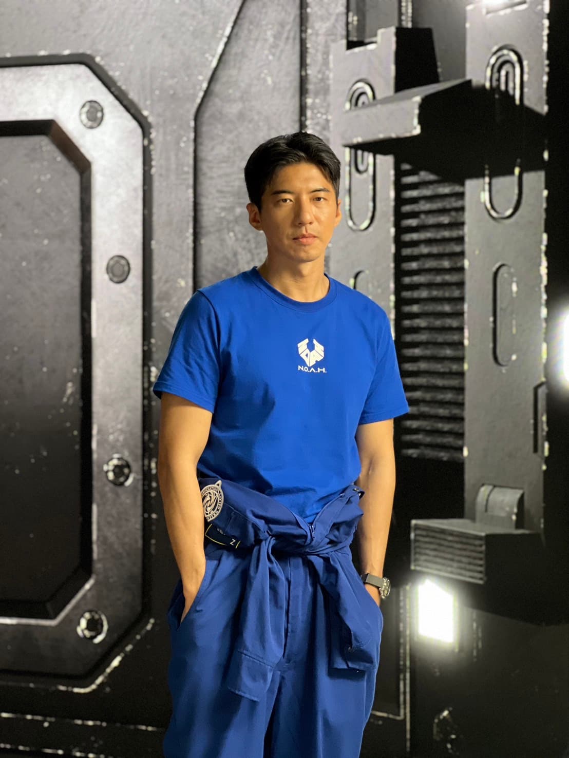 傅孟柏被問到王柏傑酒駕一事坦言被嚇到。(讀者提供)
