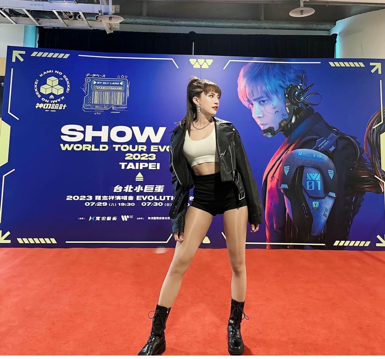 李國毅的妻子甘煖琳是優秀的舞者。(翻攝自甘煖琳IG)