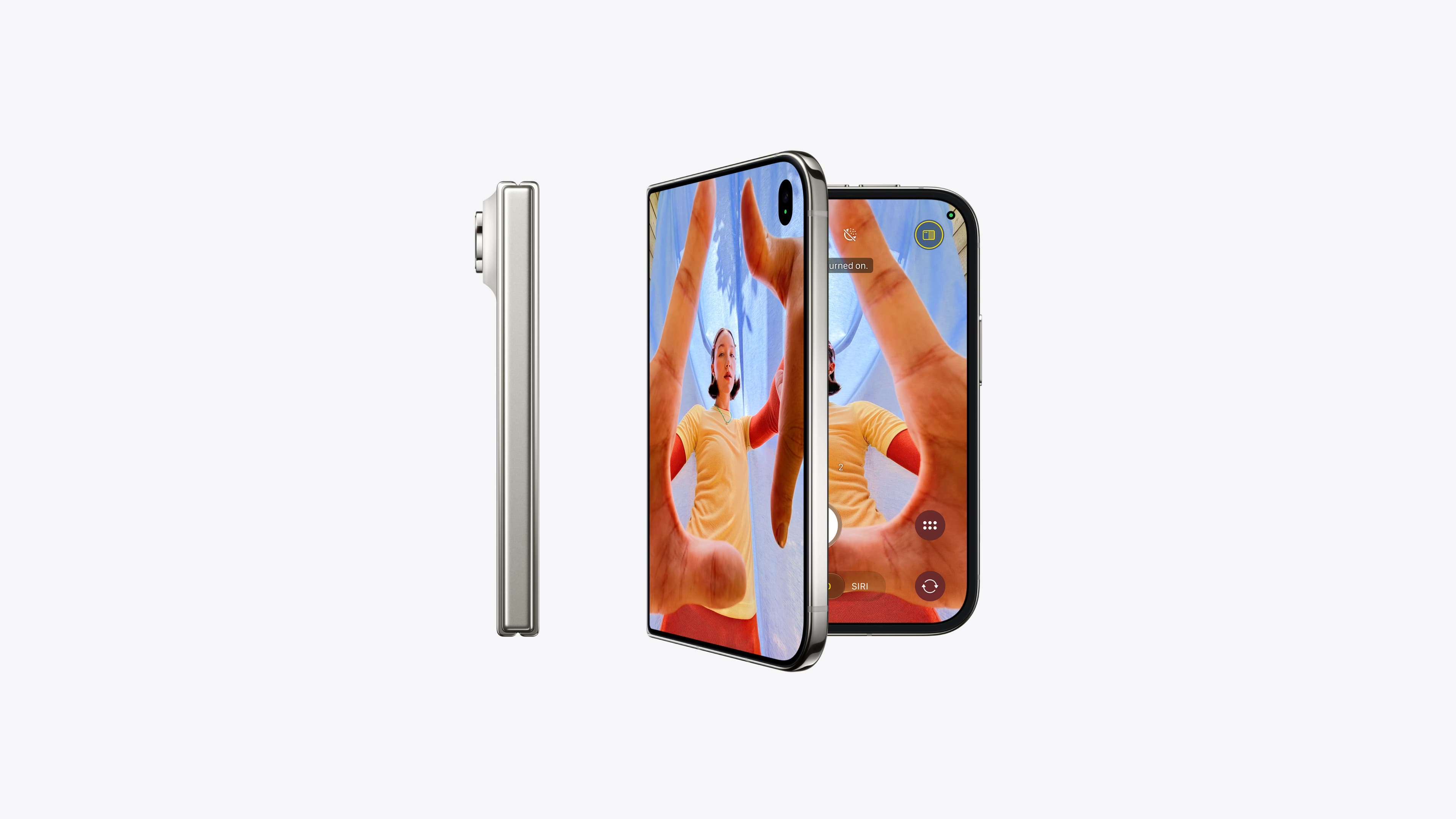 蘋果首款摺疊手機iPhone Duo推出。(取自蘋果官網)