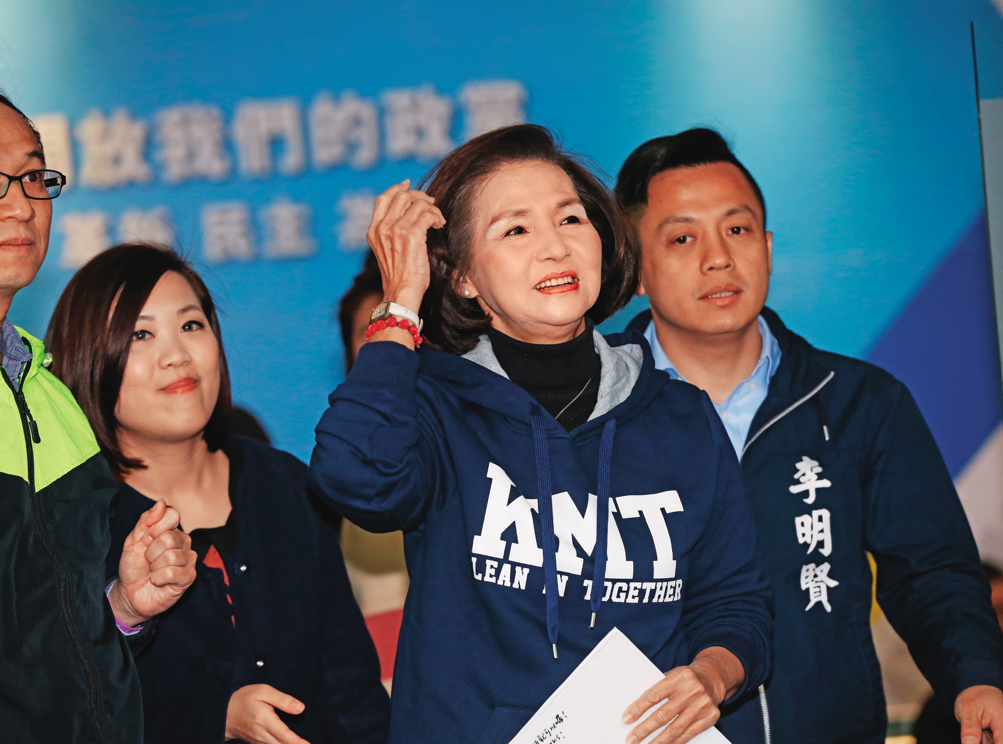 小兒子林澤民遭前女友提告後,有藍營民代聲稱受林姿妙(圖)所託介入協調。