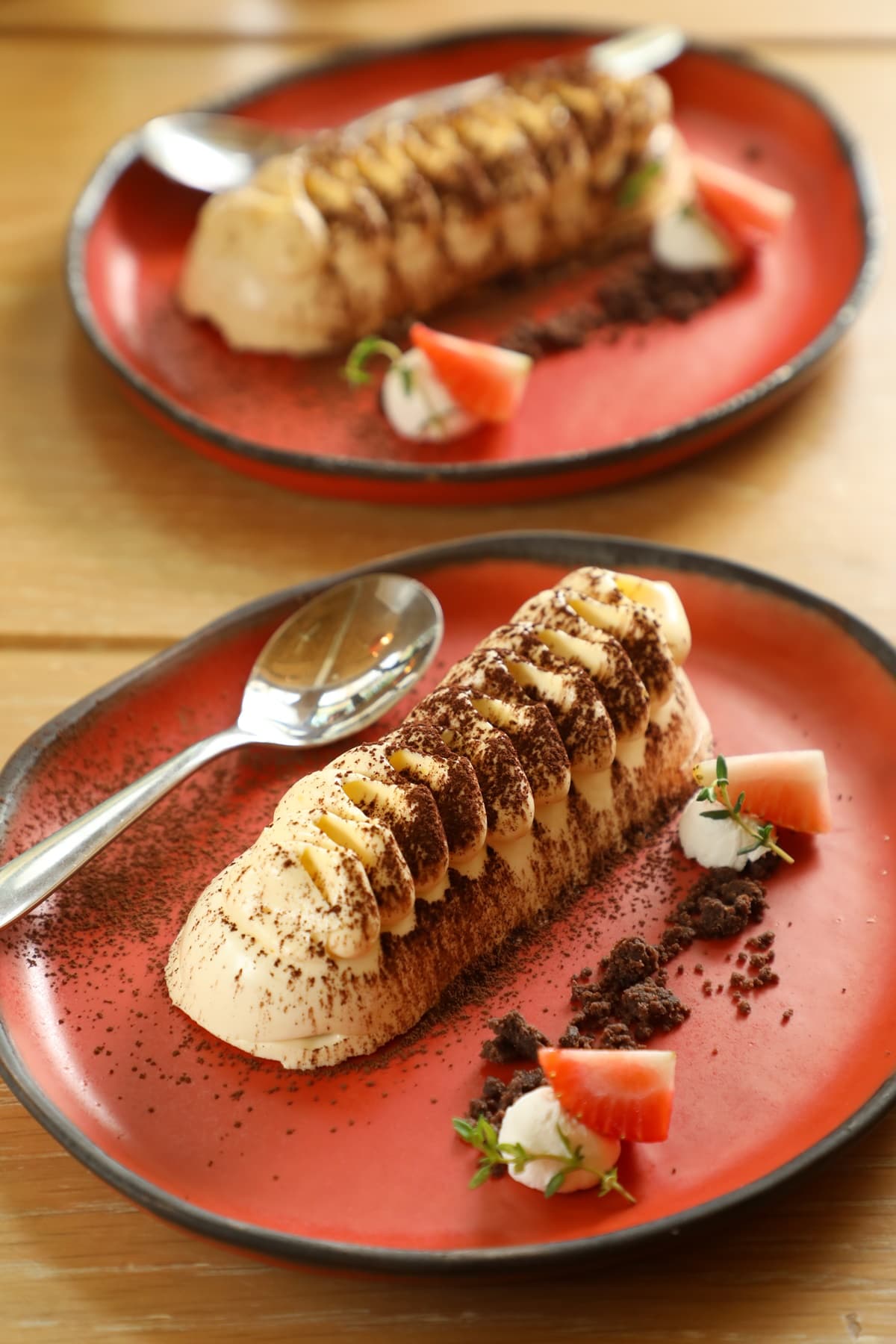 經典的「Tiramisu」是加入泰式Espresso製作。（290泰銖／份，約NT$256）