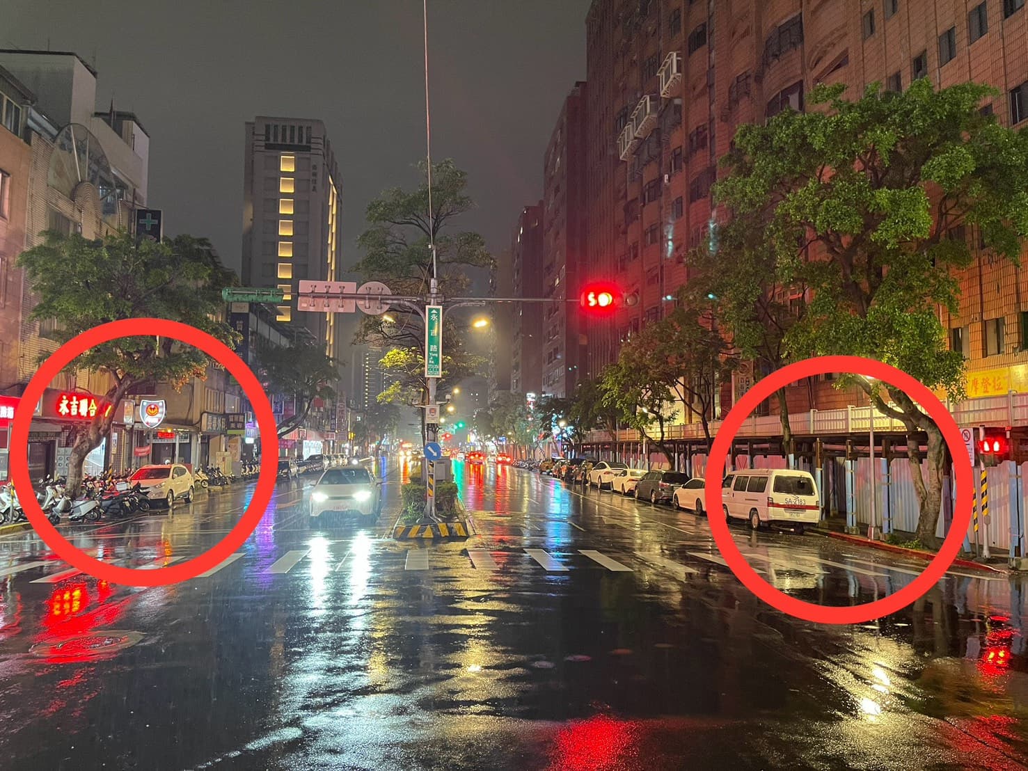 犯嫌作案地點與派出所相當接近。(警方提供)