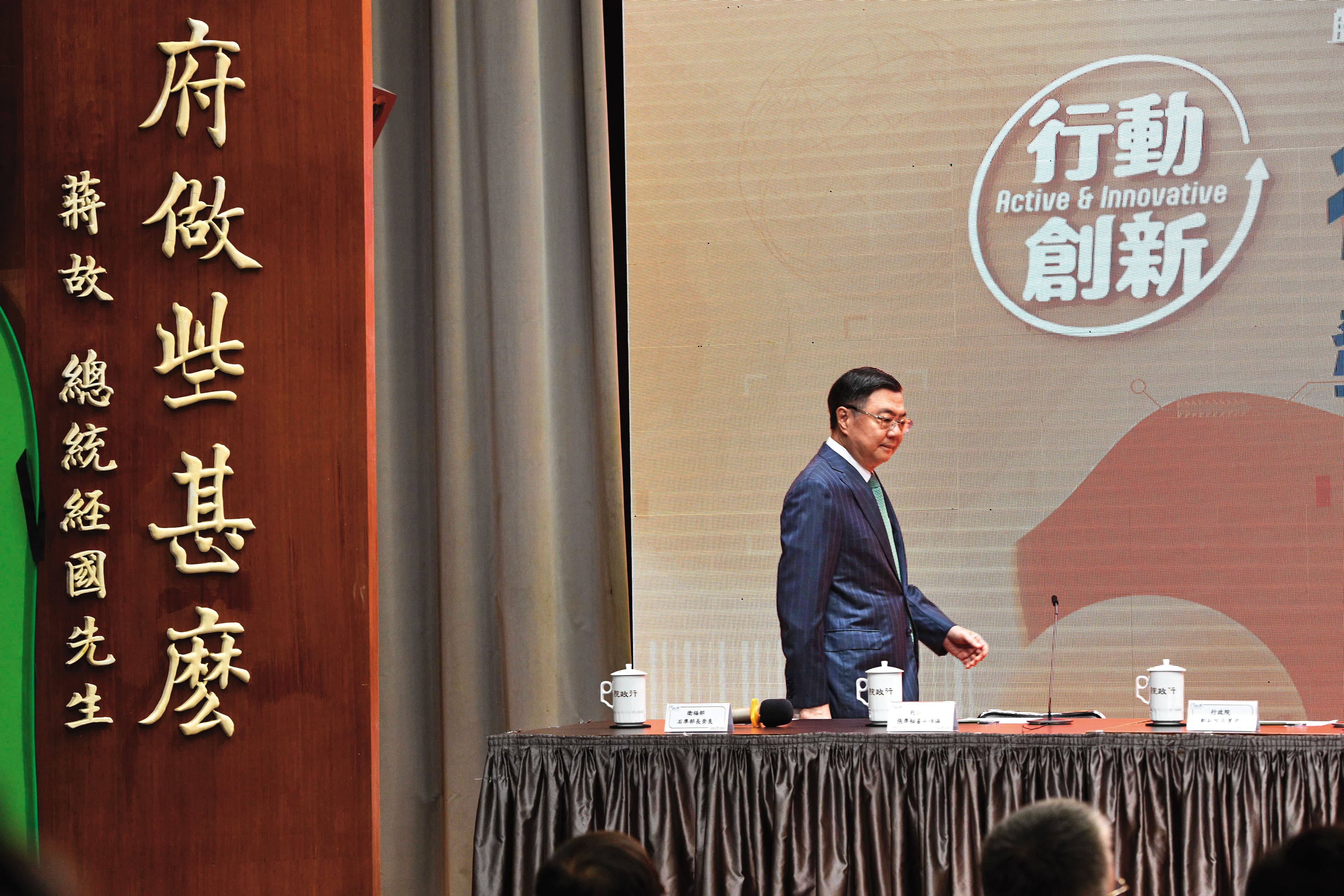 大罷免後的內閣改組仍餘波盪漾。（鏡報李智為）