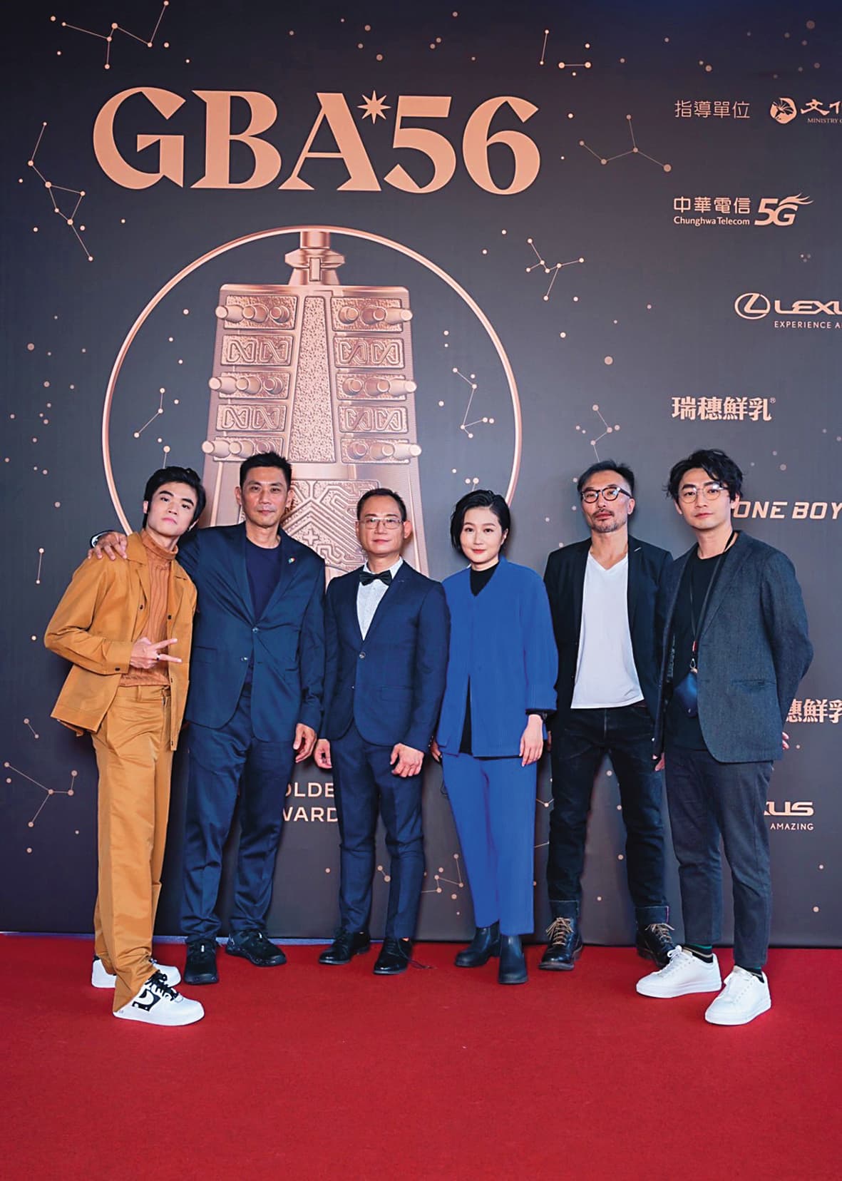 電視電影版《人生清理員》獲電視金鐘獎7項提名,主創出席頒獎典禮。(果陀娛樂提供)