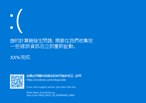 微軟用戶看到這個畫面,總會相當崩潰。(翻攝Windows官網)