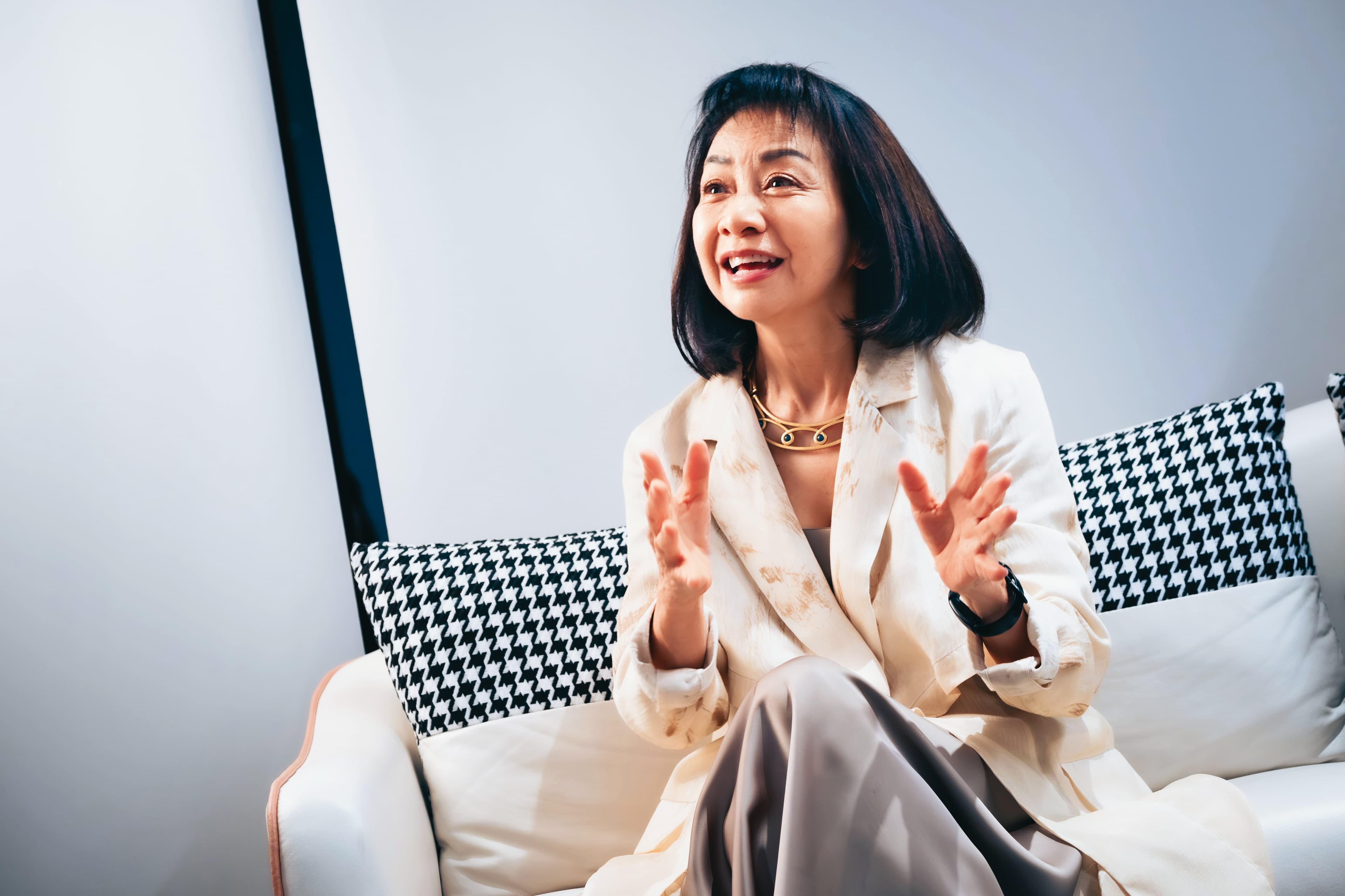 區嘉雯在《從今以後》飾演外柔內剛的年長女同志,入圍本屆金馬獎最佳女主角。(高雄電影節提供,陳彥君攝影)