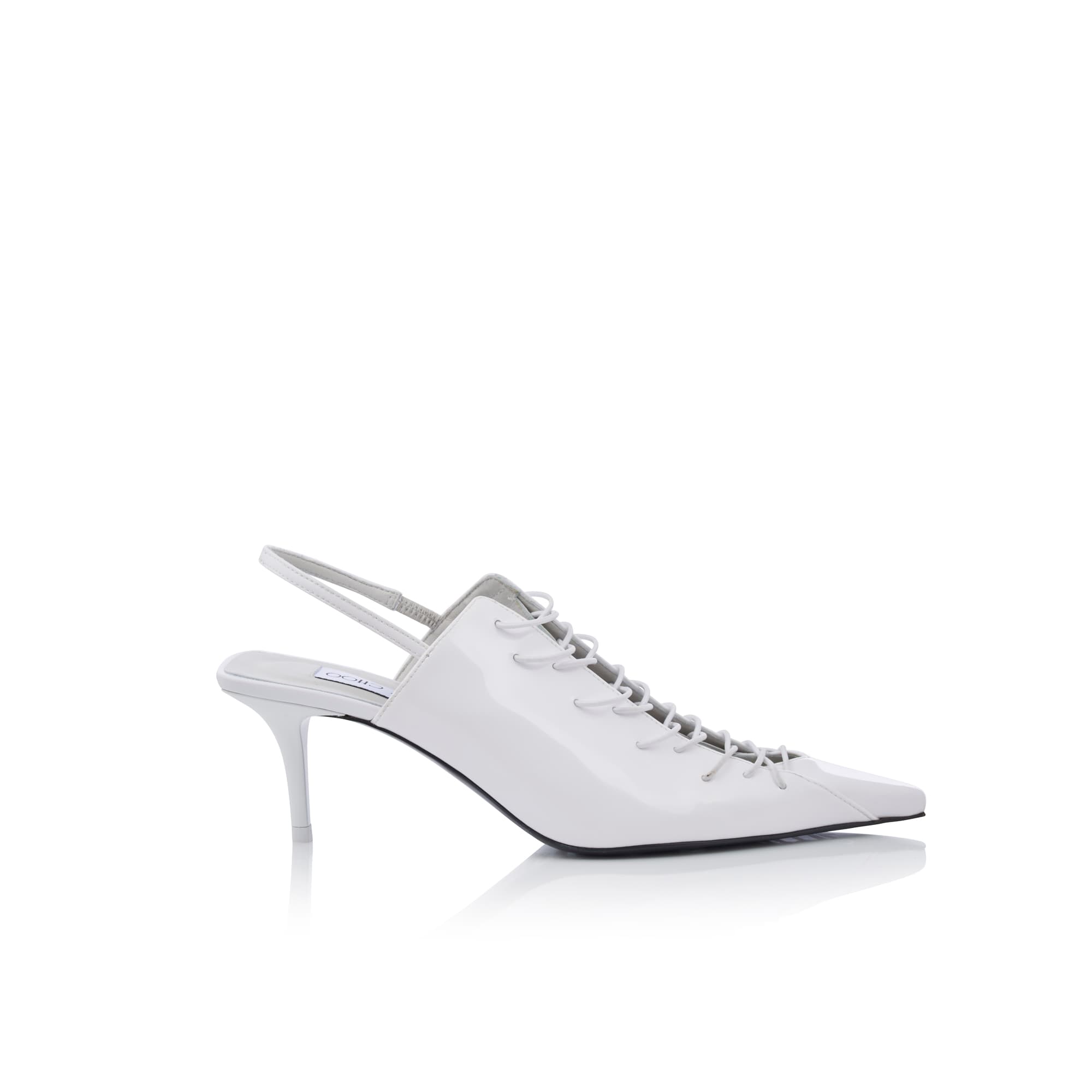 Jimmy Choo / Jean Paul Gaultier聯名系列高跟鞋。NT$44,800。(藍鐘提供)