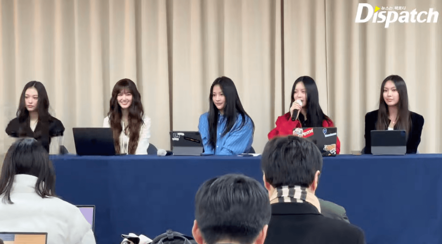 外傳NewJeans違約金超過4,500億韓元(約新台幣105億元)。(截圖自Dispatch YT)