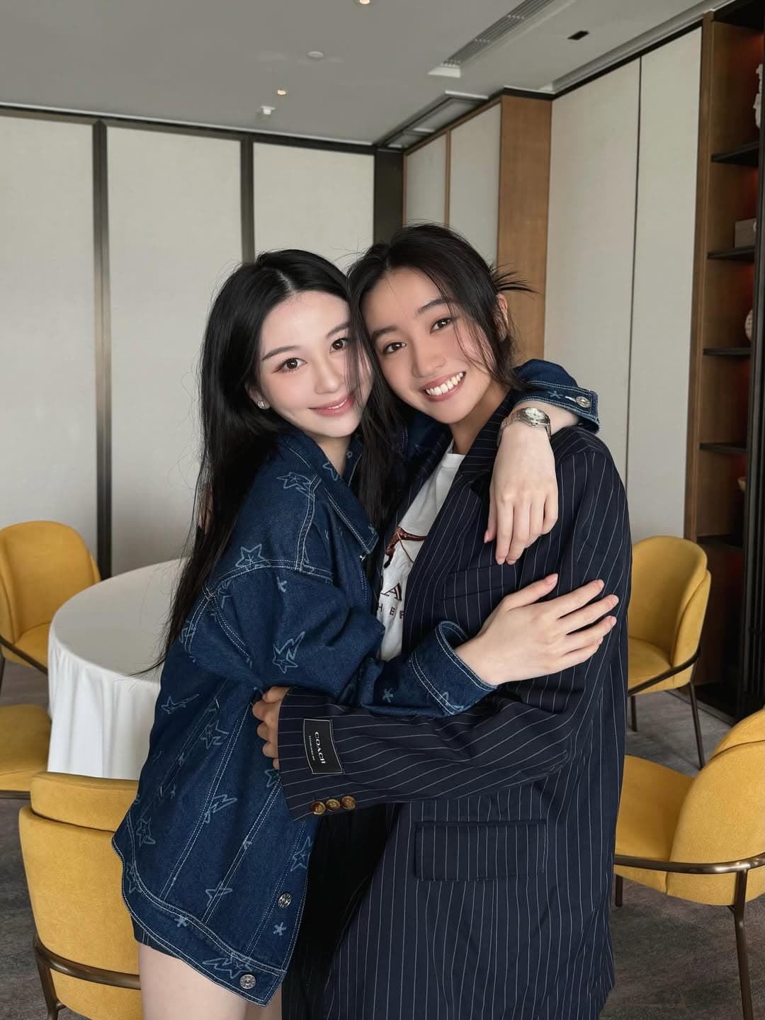 沈月(左)和木村光希(右)素有交情,每一次同框都是話題。(翻攝yuetyuetxx IG)