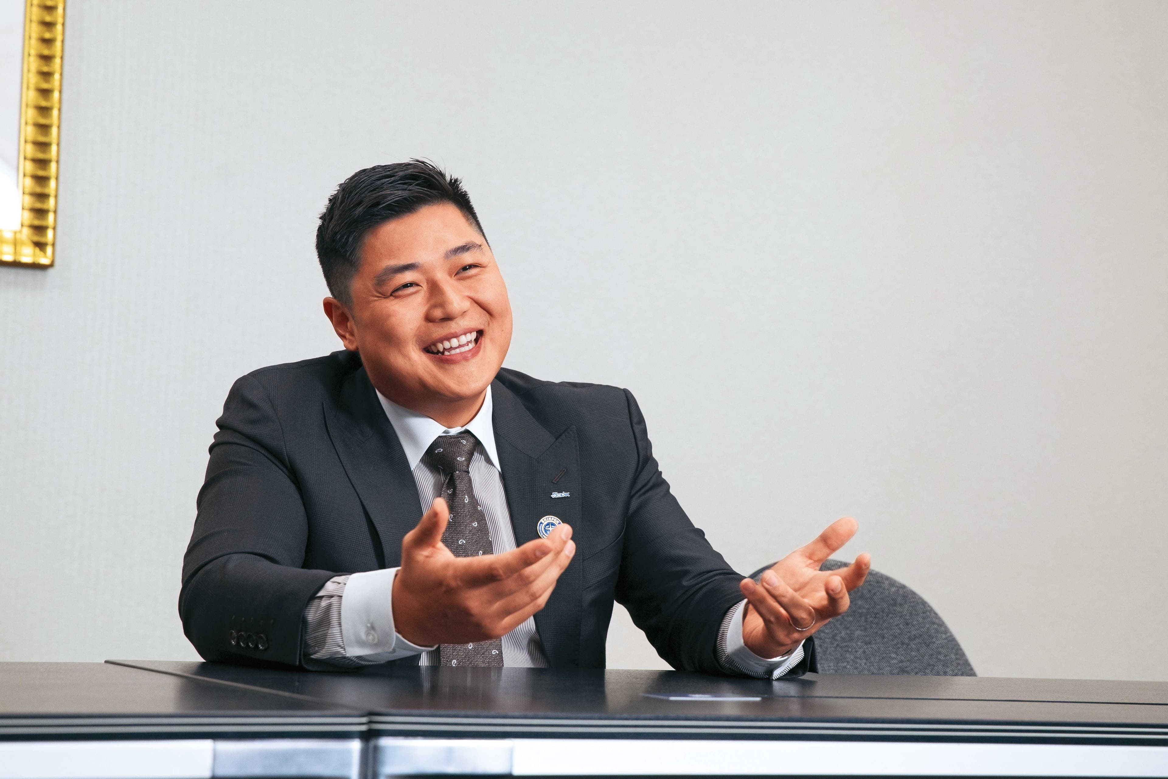 郭守富接受本刊專訪,暢談AI大趨勢對正崴的機會與挑戰。